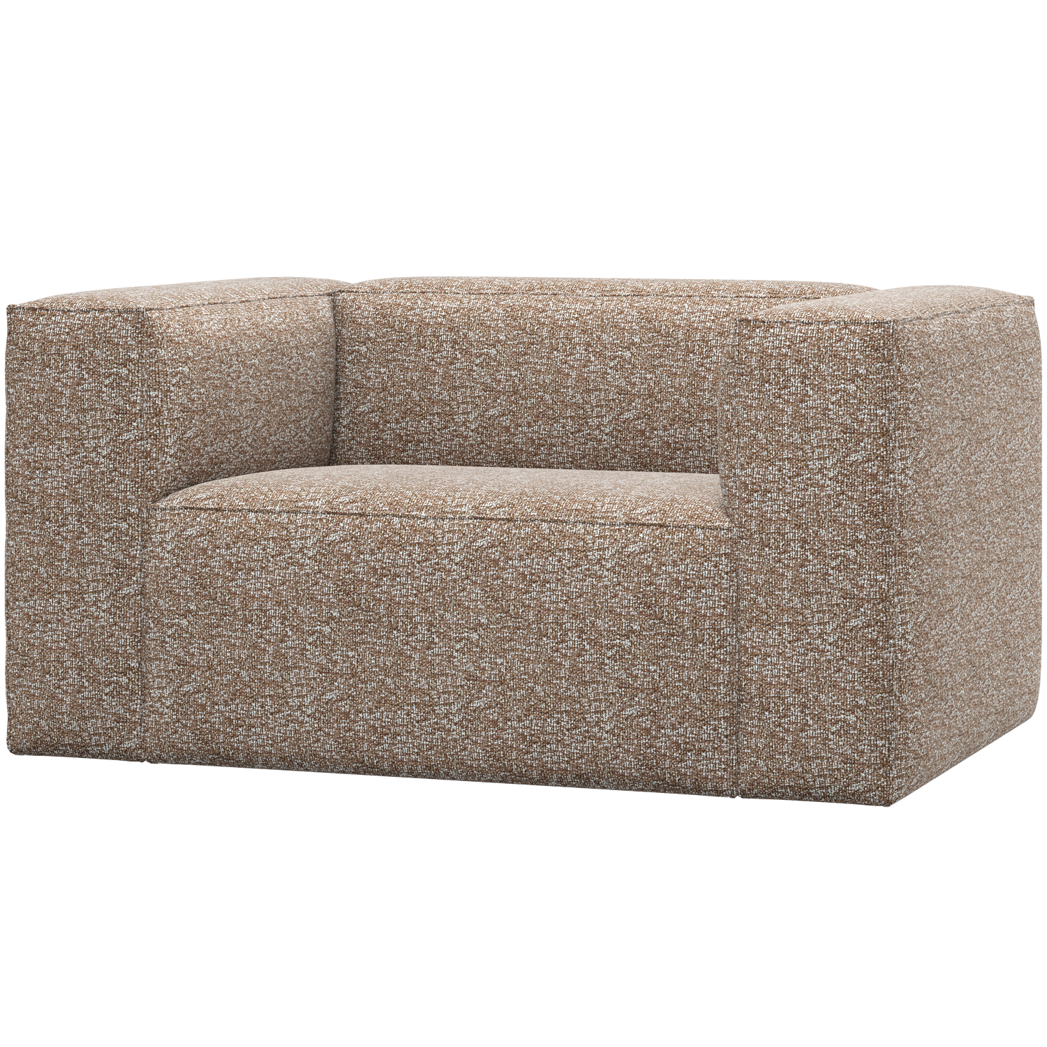 Bean fauteuil chenille velvet naturel