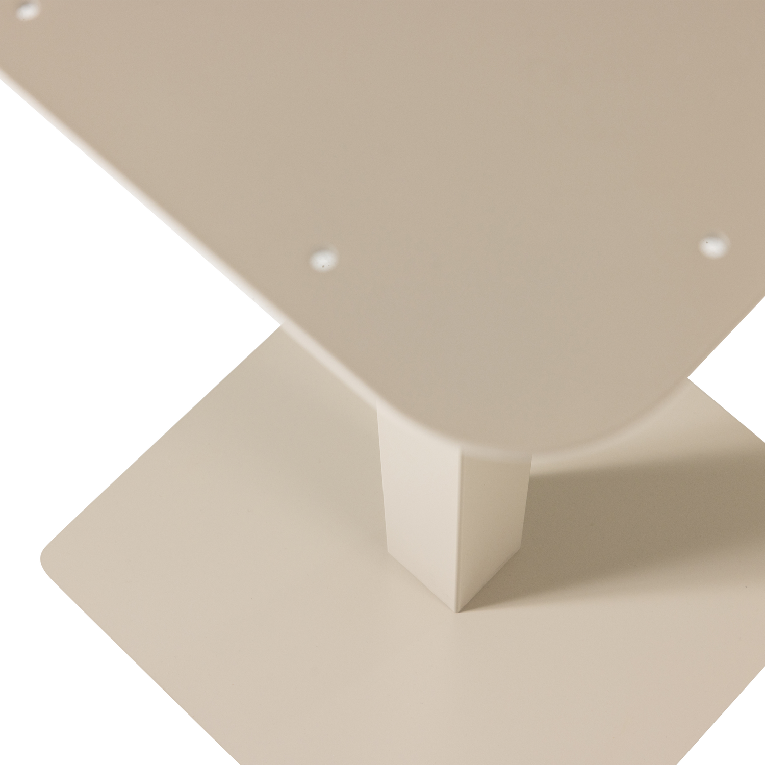 Bistro vierkante bartafel poot metaal dakargrau 105x50x50 cm