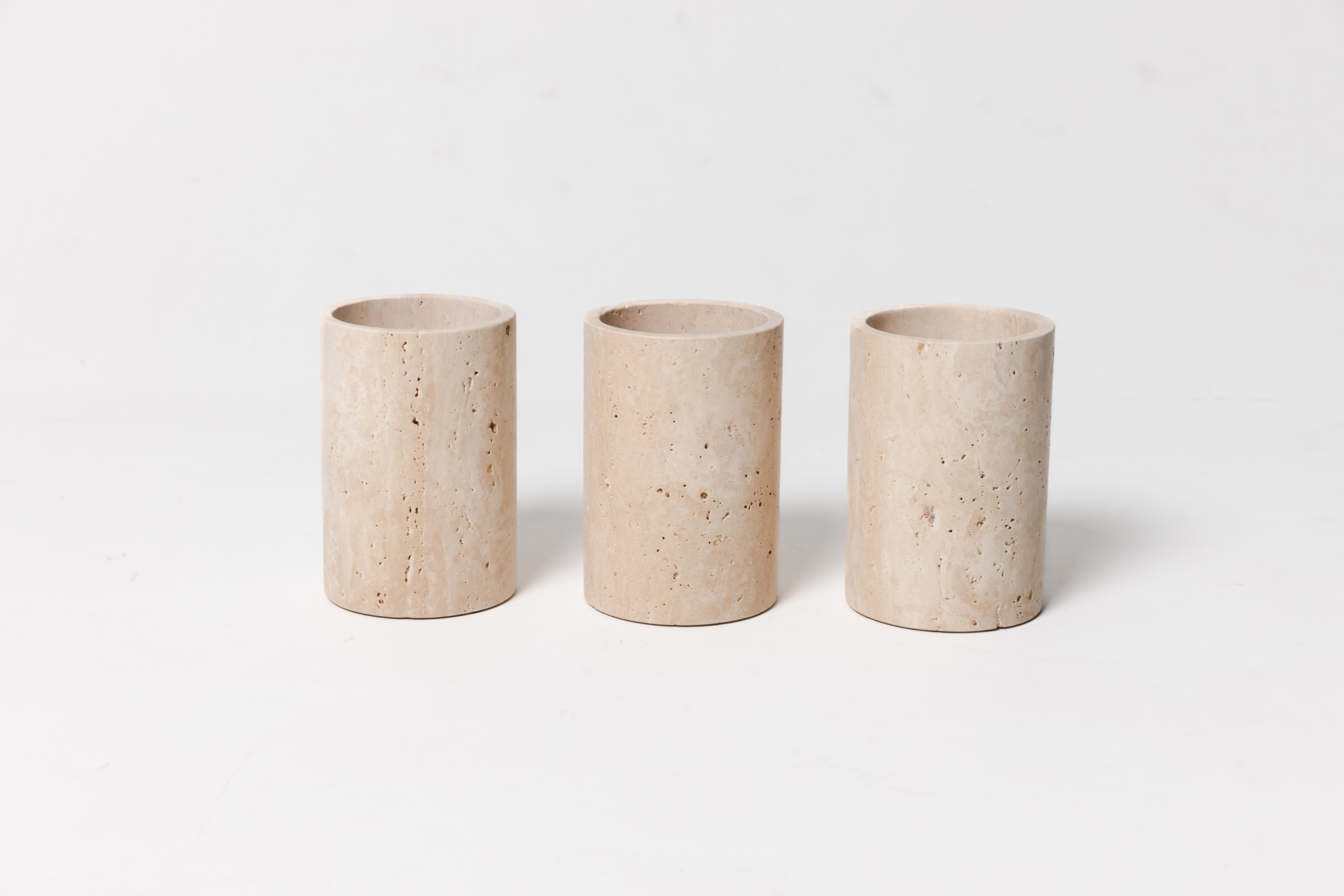 Travertine wijnkoeler/vaas