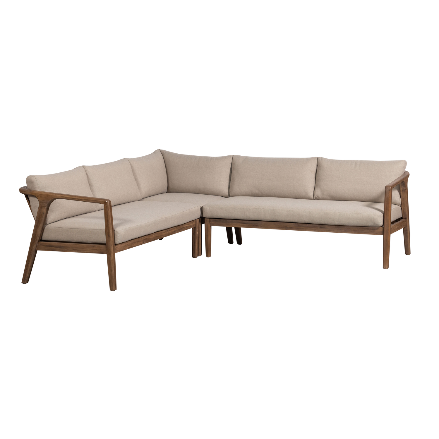 Biam tuin loungeset acaciahout naturel/zand [fsc]