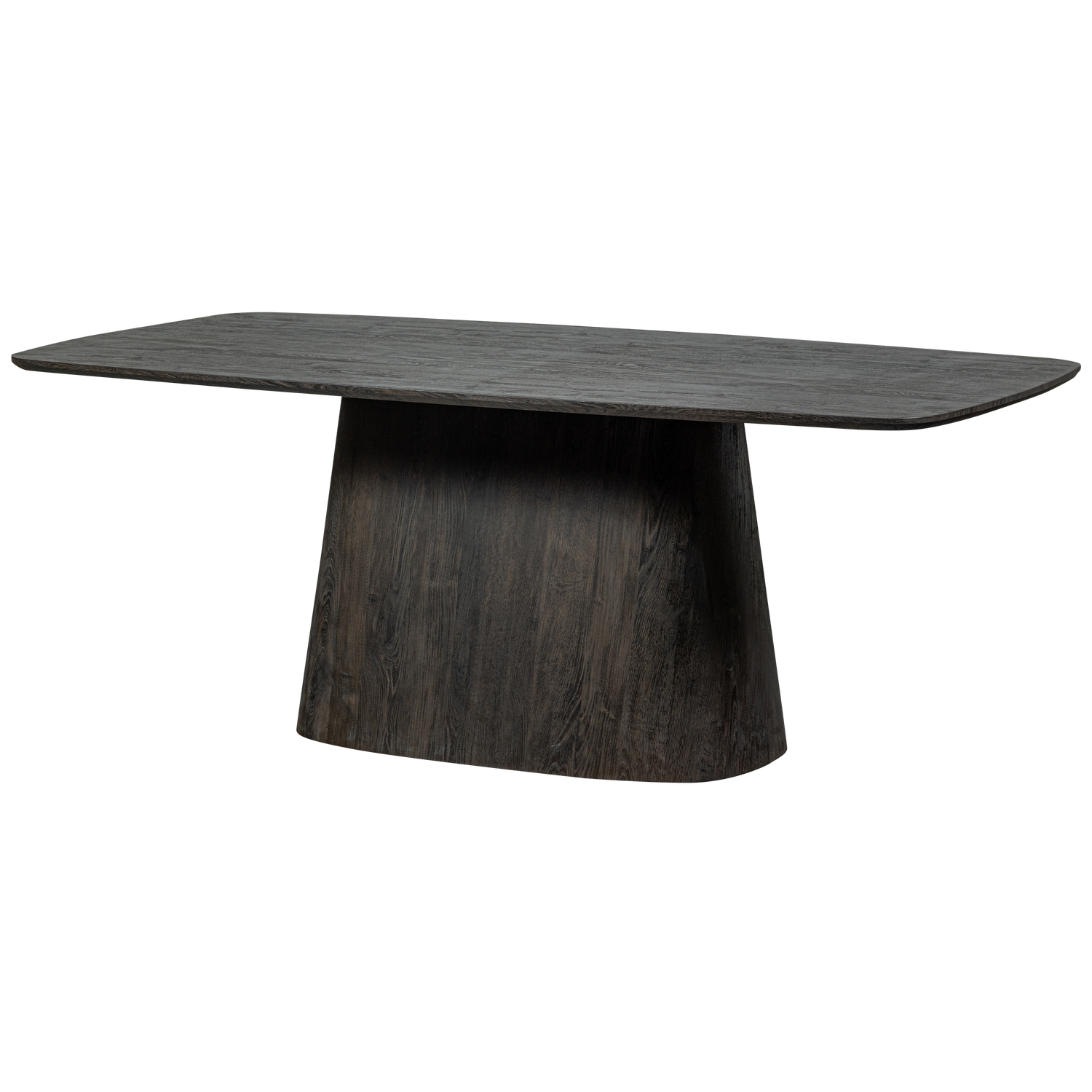 Leah eettafel mdf donkerbruin 200x105 cm