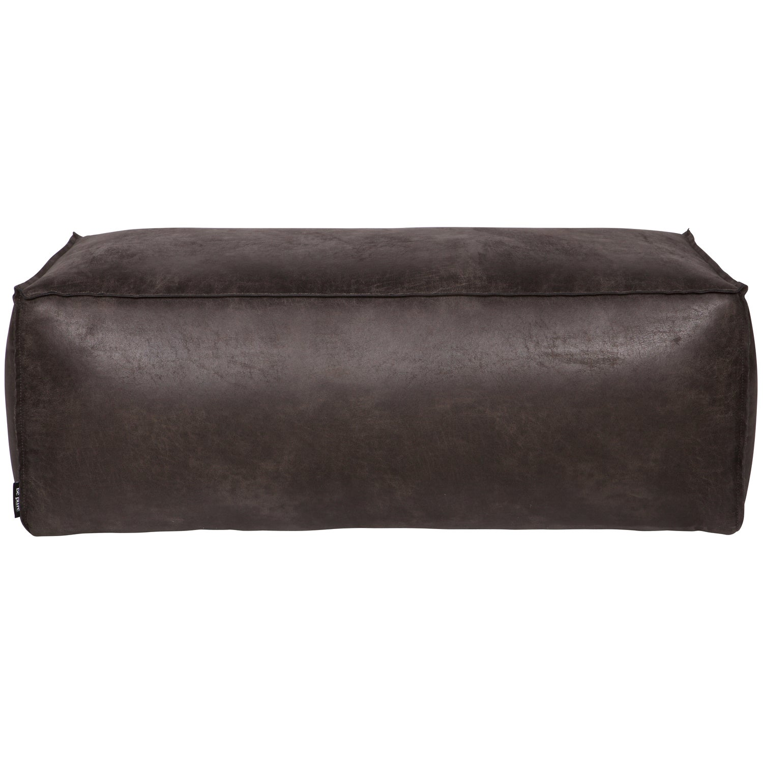 Rodeo poef 43x120x60 ecoleer cognac