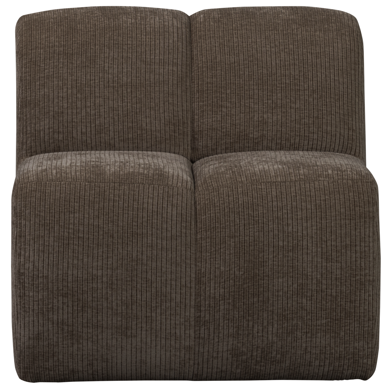Mojo eetbank 84 cm met rugleuning wollig bruin