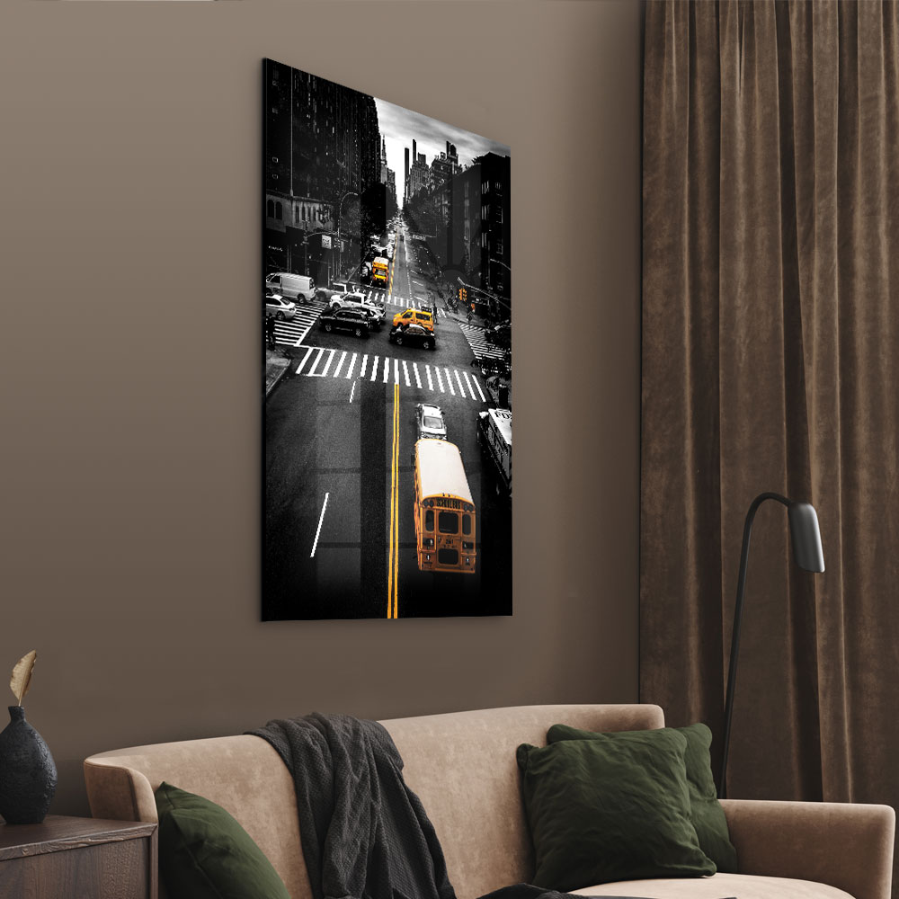 Walljar acrylglas schilderij - New York Intersection