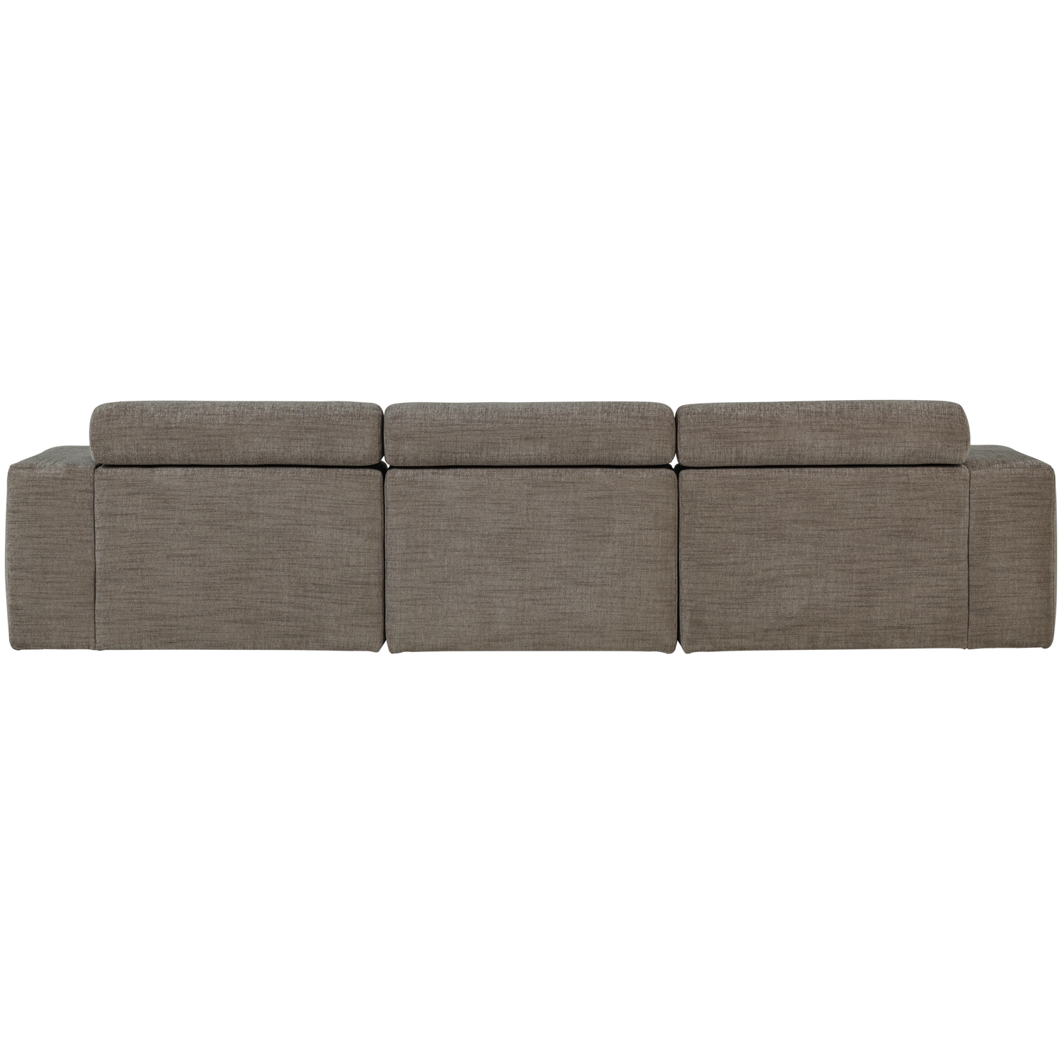 Novi chaise longue bank links oranje melange