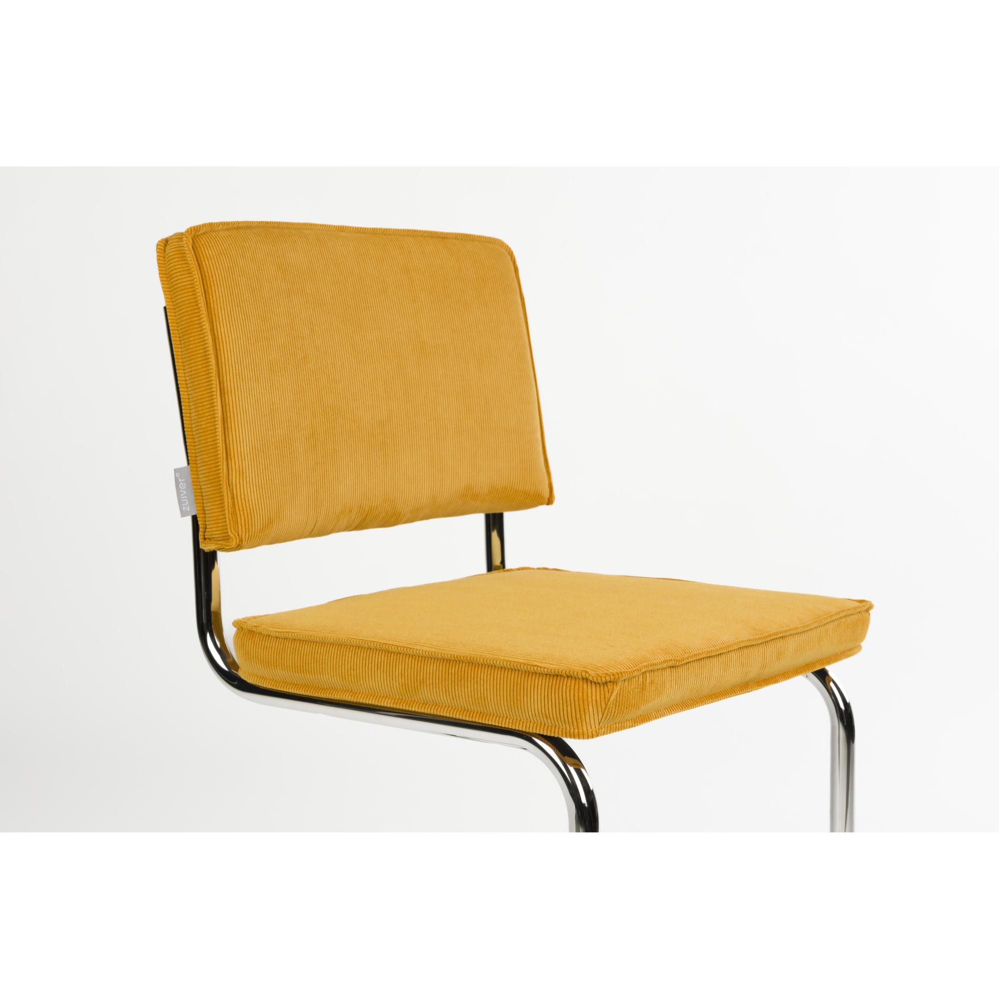 Zuiver Ridge Rib Eetkamerstoel - Set van 2
