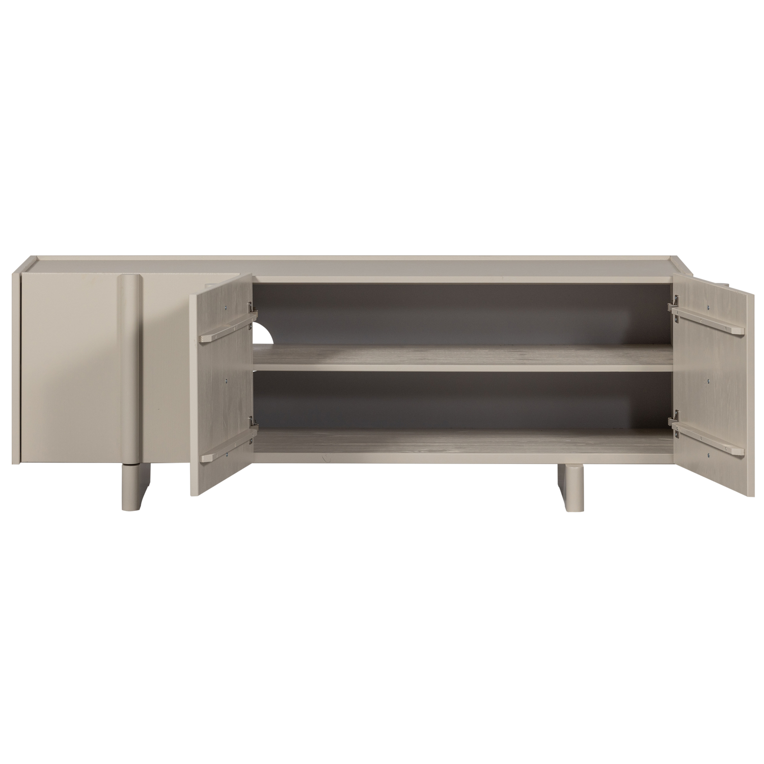 Basu tv meubel 152 cm grenen dust [fsc]