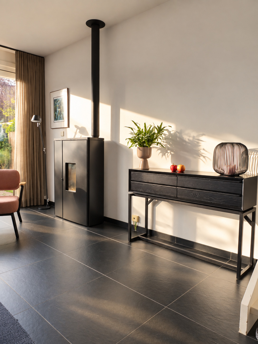 Sidetable Scandinavisch Midcentury hout