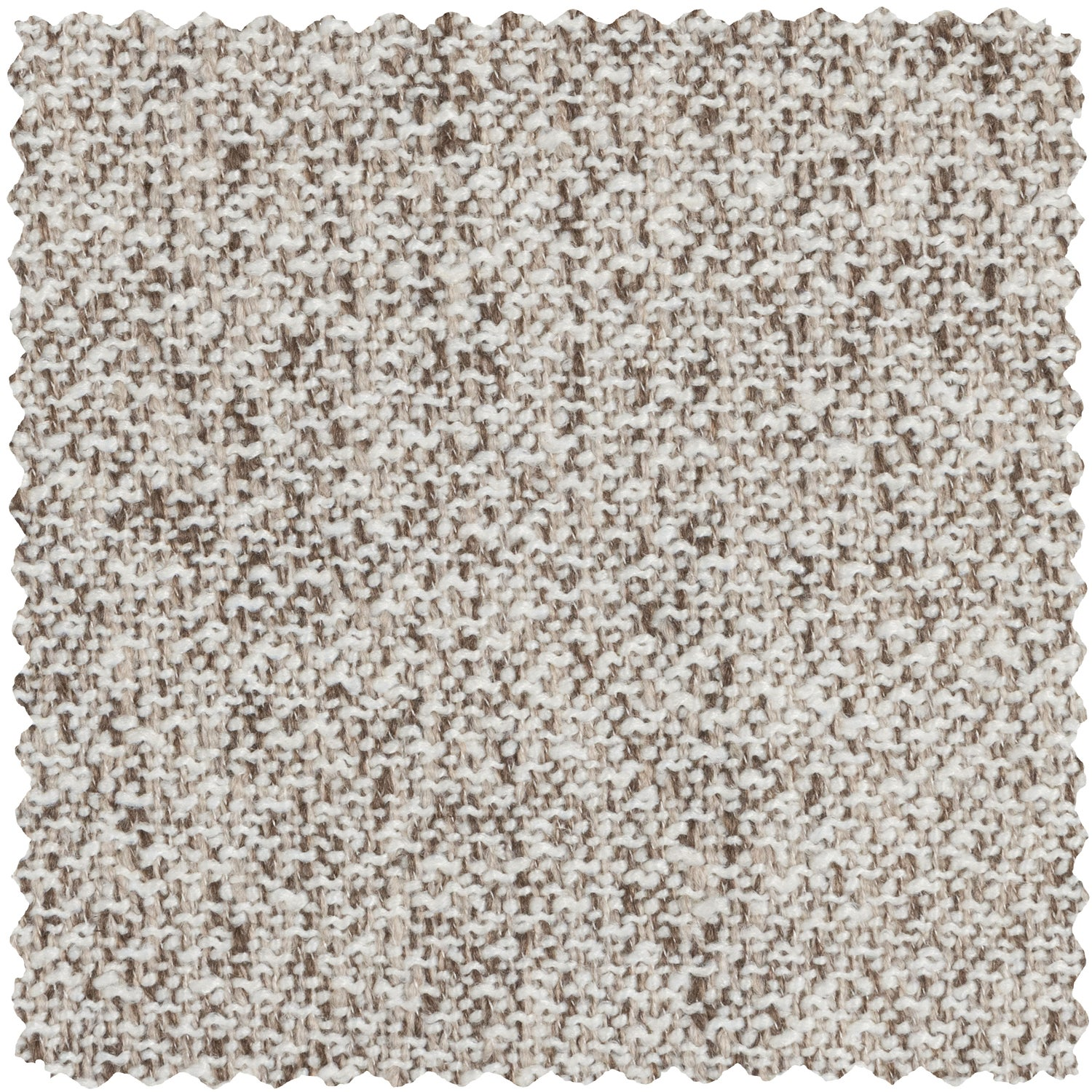 Baggy 1-zits element met arm rechts geweven chenille bruin