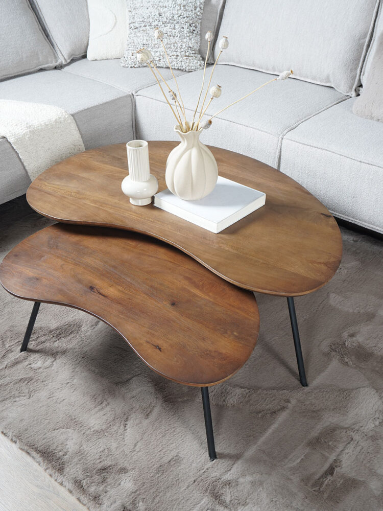 Vloerkleed Velluto Choco Rond
