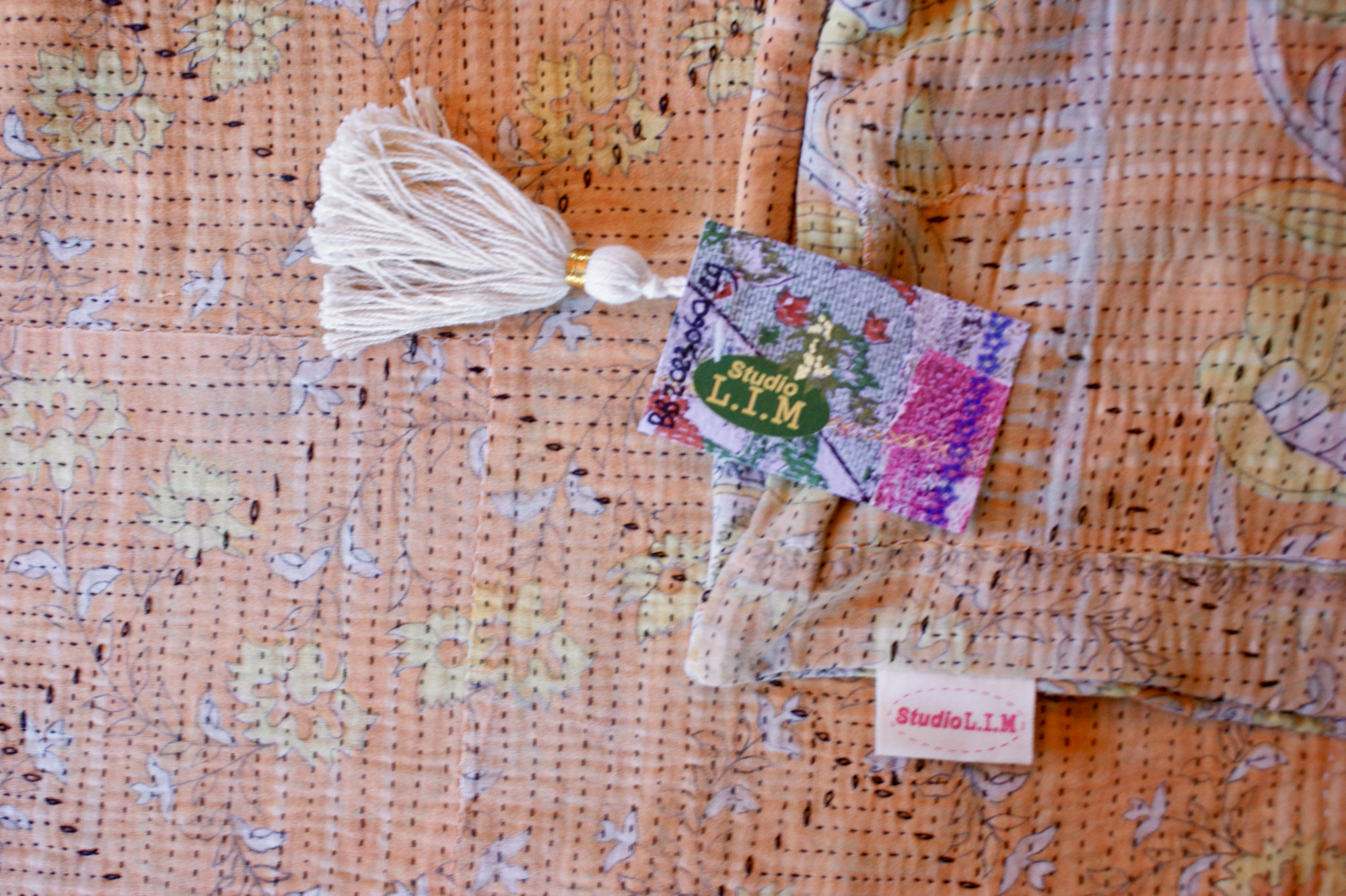 Kussen Kantha vintage 50x70 cm