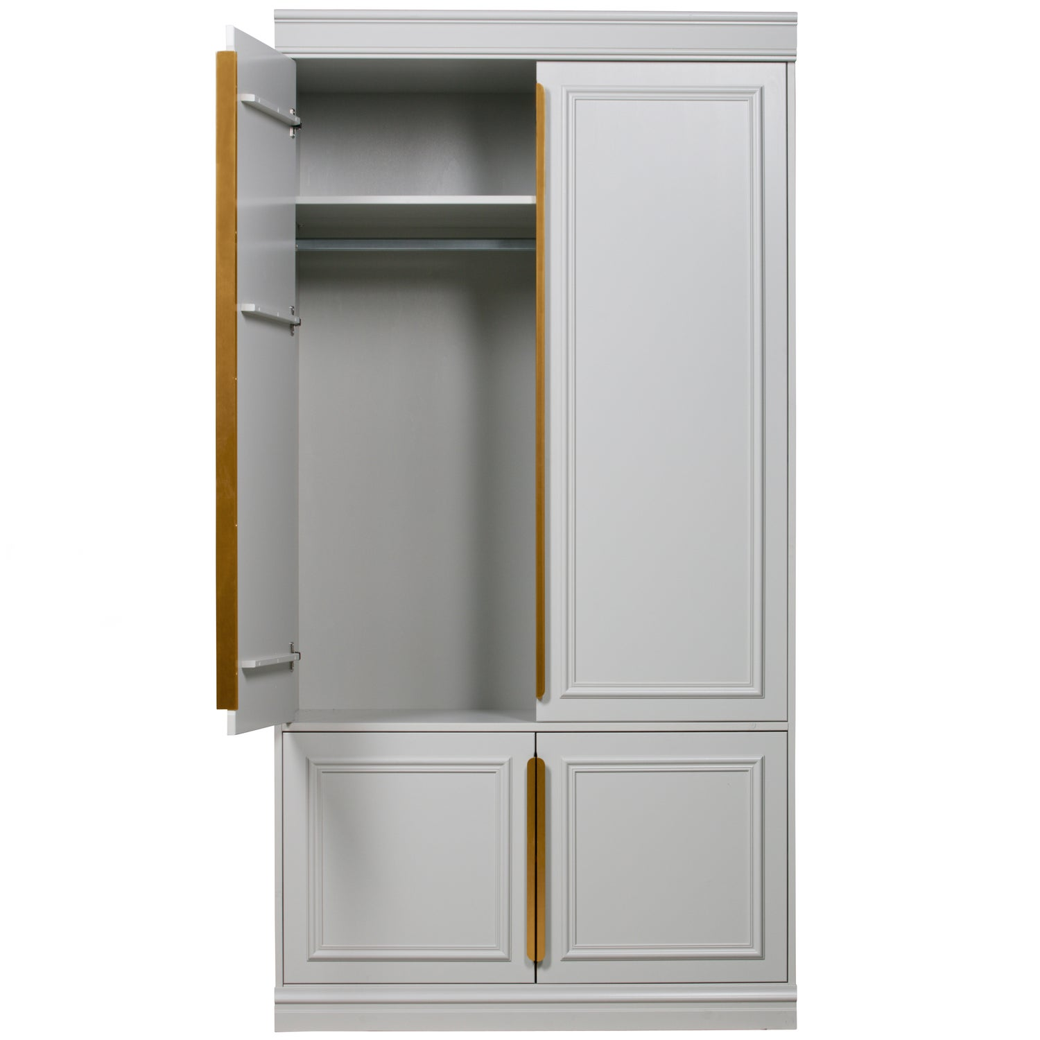 Organize kast 62 cm grenen mist [fsc]