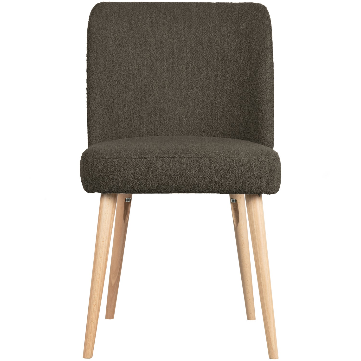 Force eetkamerstoel boucle staalgrijs