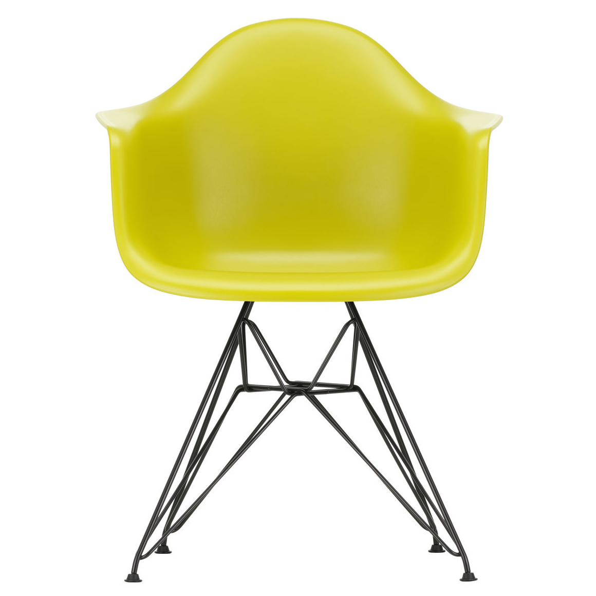 Vitra Eetkamerstoel DAR RE zwart