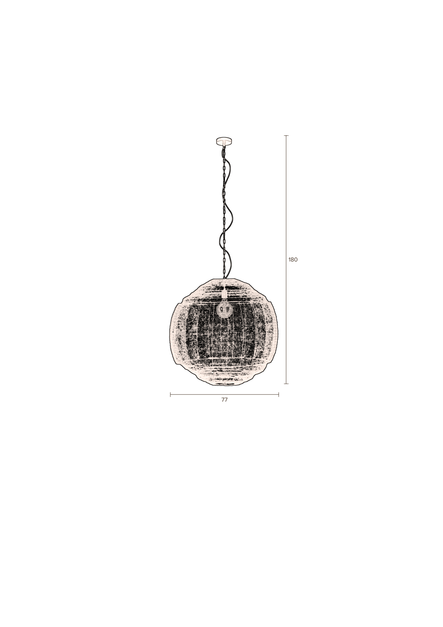 Dutchbone hanglamp Meezan