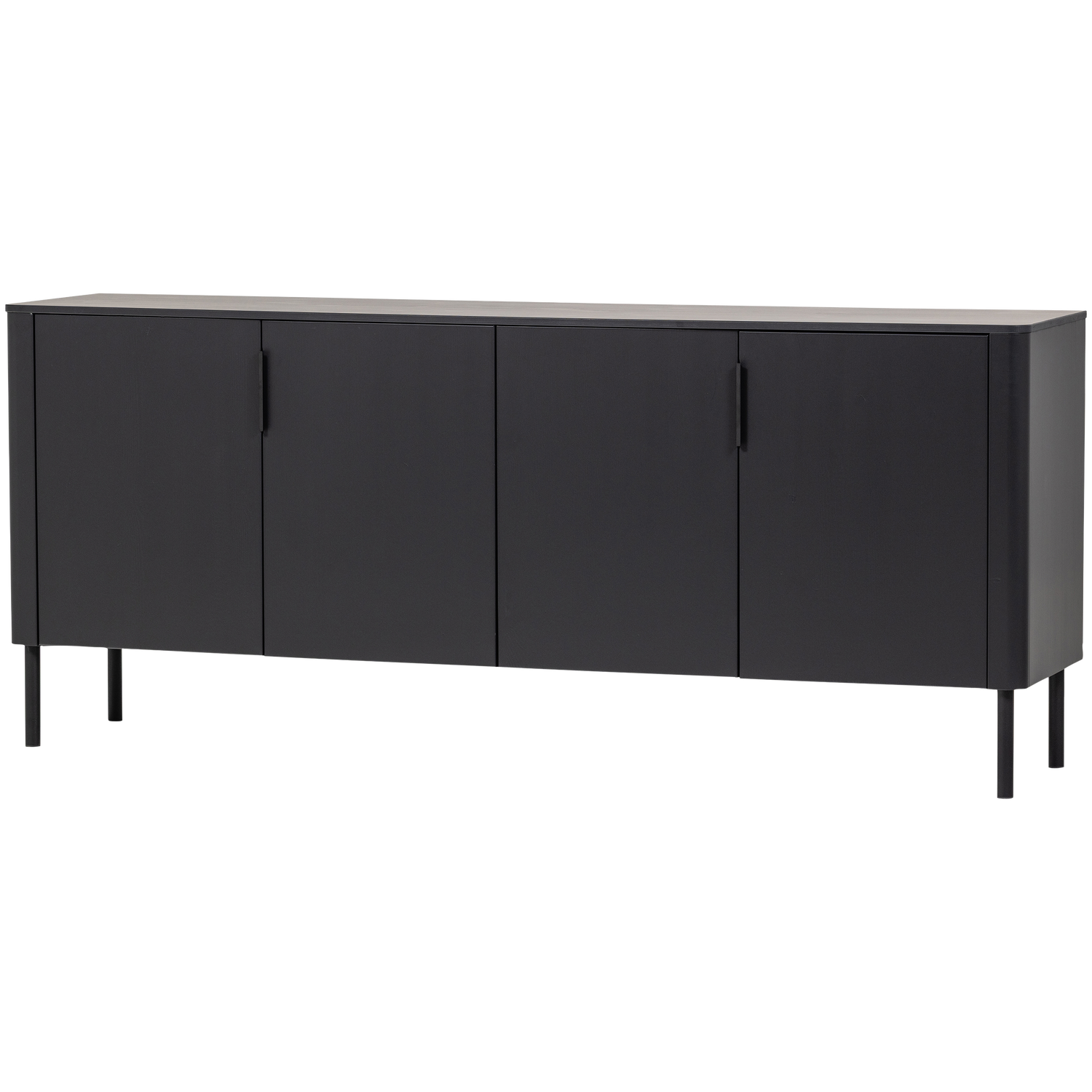 Gunnar dressoir 200 cm grenen mud [fsc]