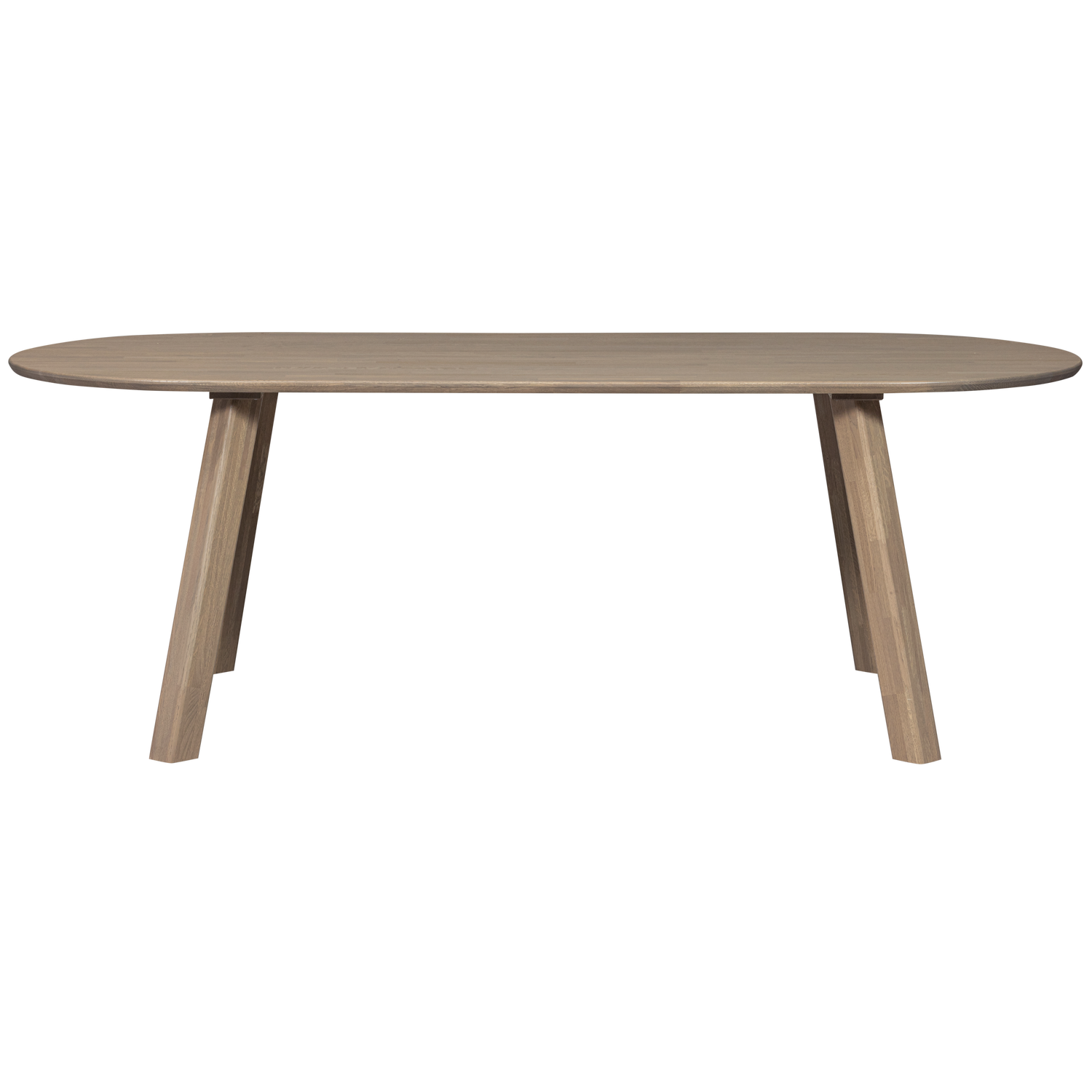 Haarlem 4-standen poot eiken pebble grey set van 2 [fsc]