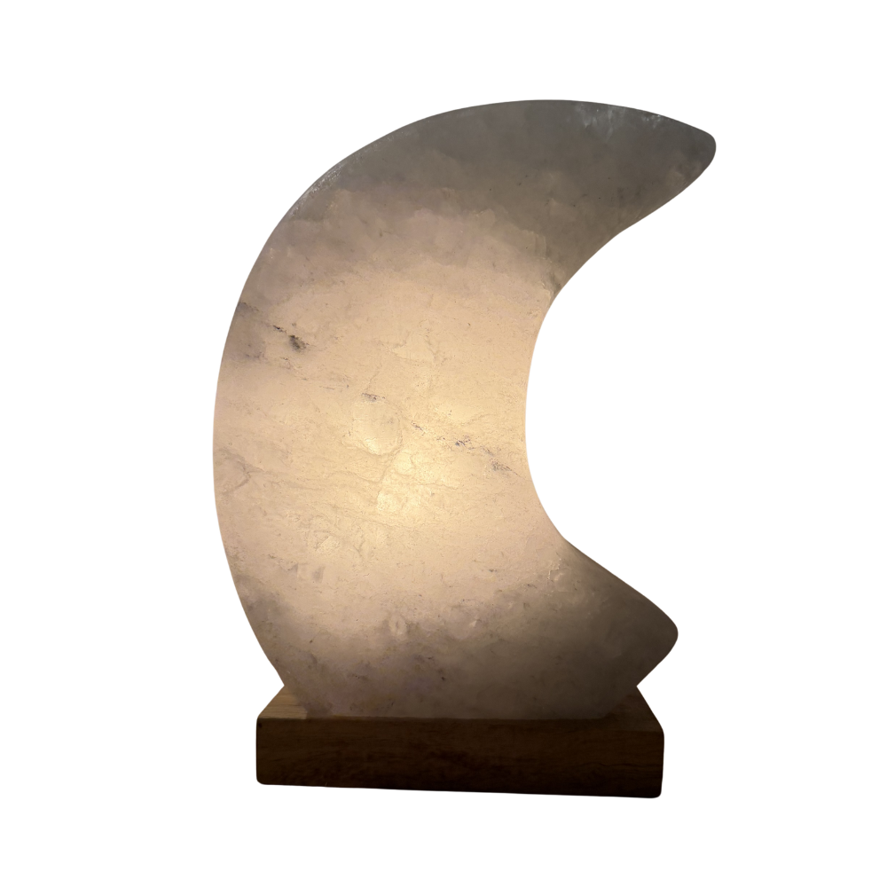 Maan zoutlamp
