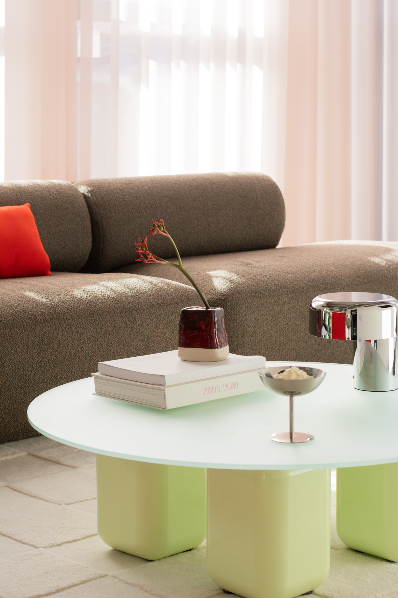 Salontafel Uma Frosted Green