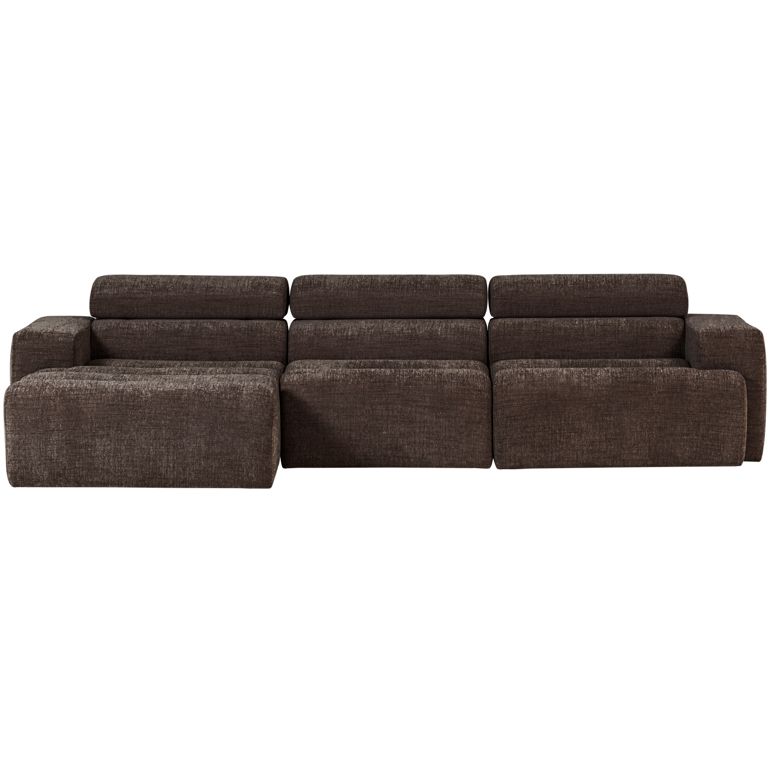 Novi chaise longue bank links oranje melange