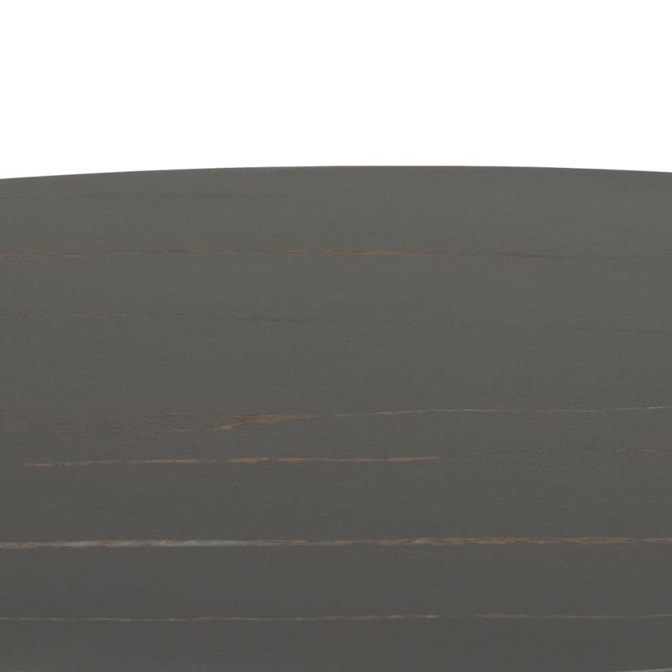 Marly ronde eettafel keramiek wit - Ø90x75 cm