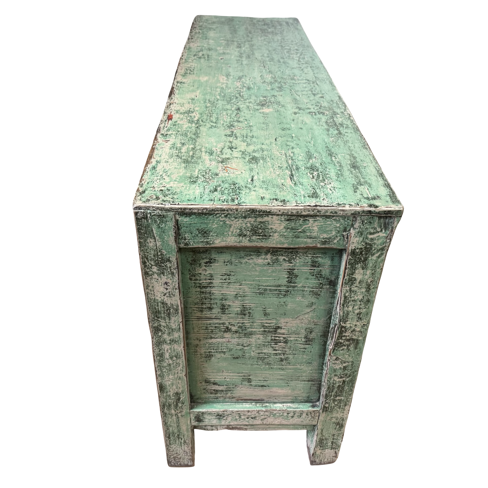 Dressoir 4deur groen uniek