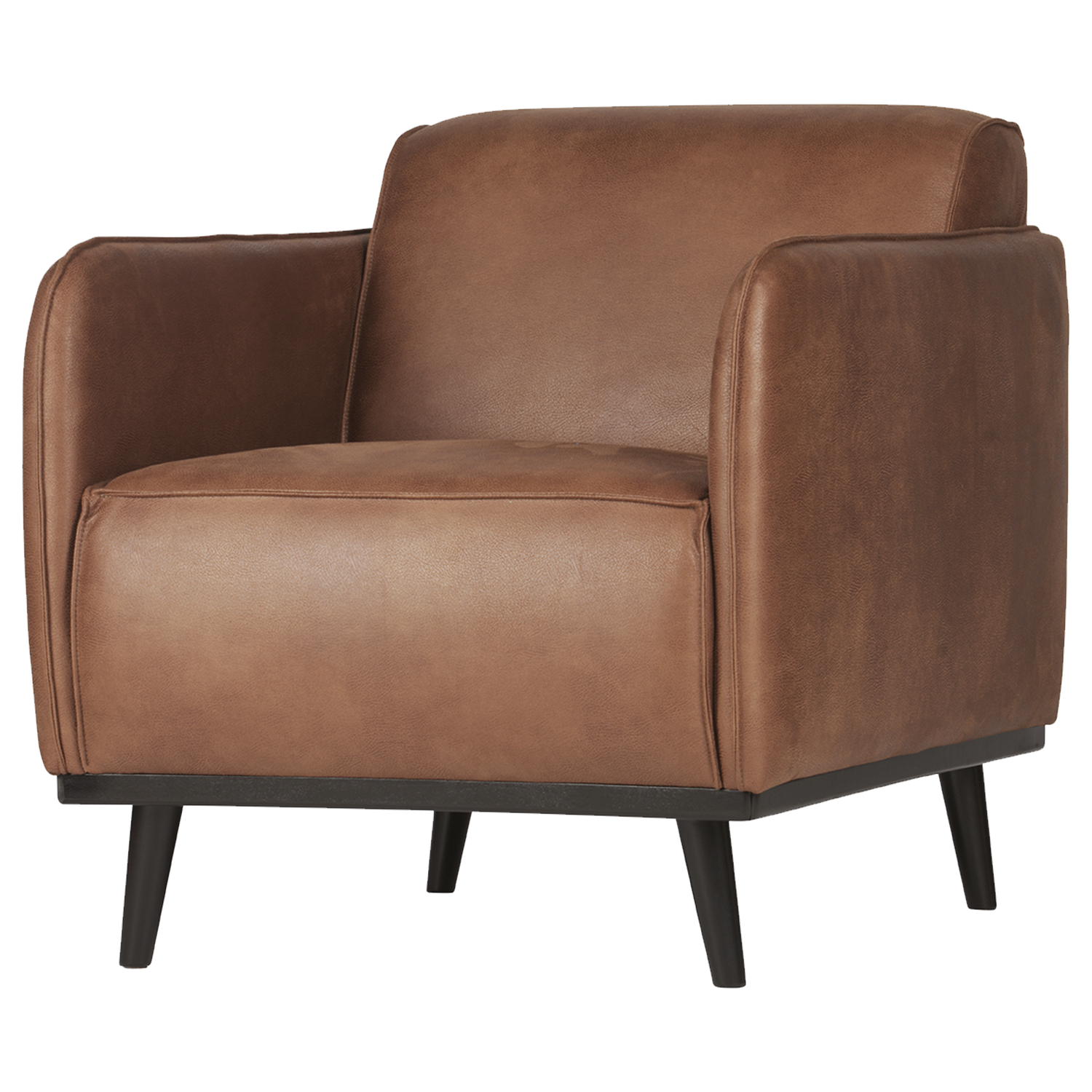 Statement fauteuil met arm chenille velvet perzikroze