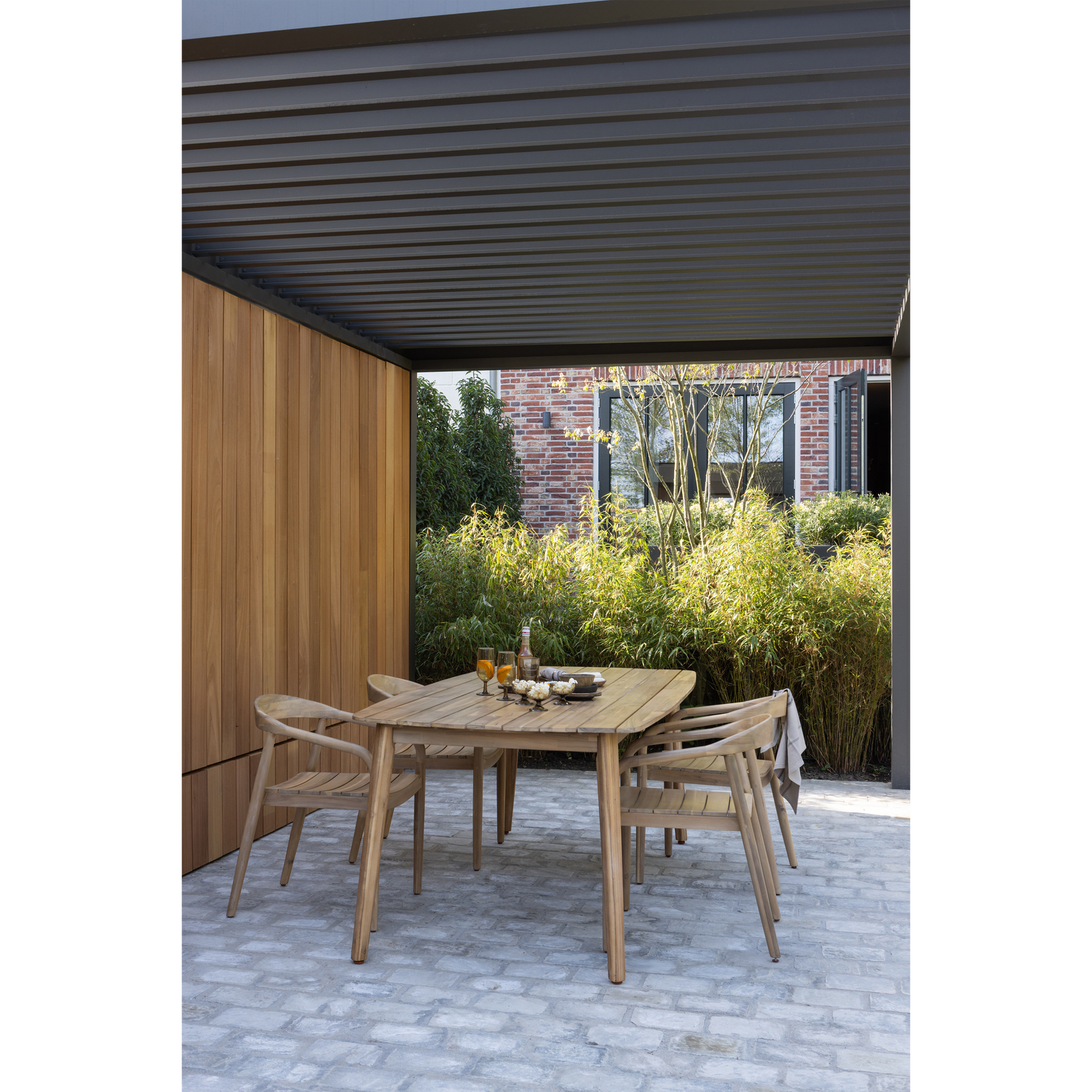 Kris tuintafel 215x90 cm acaciahout naturel [fsc]