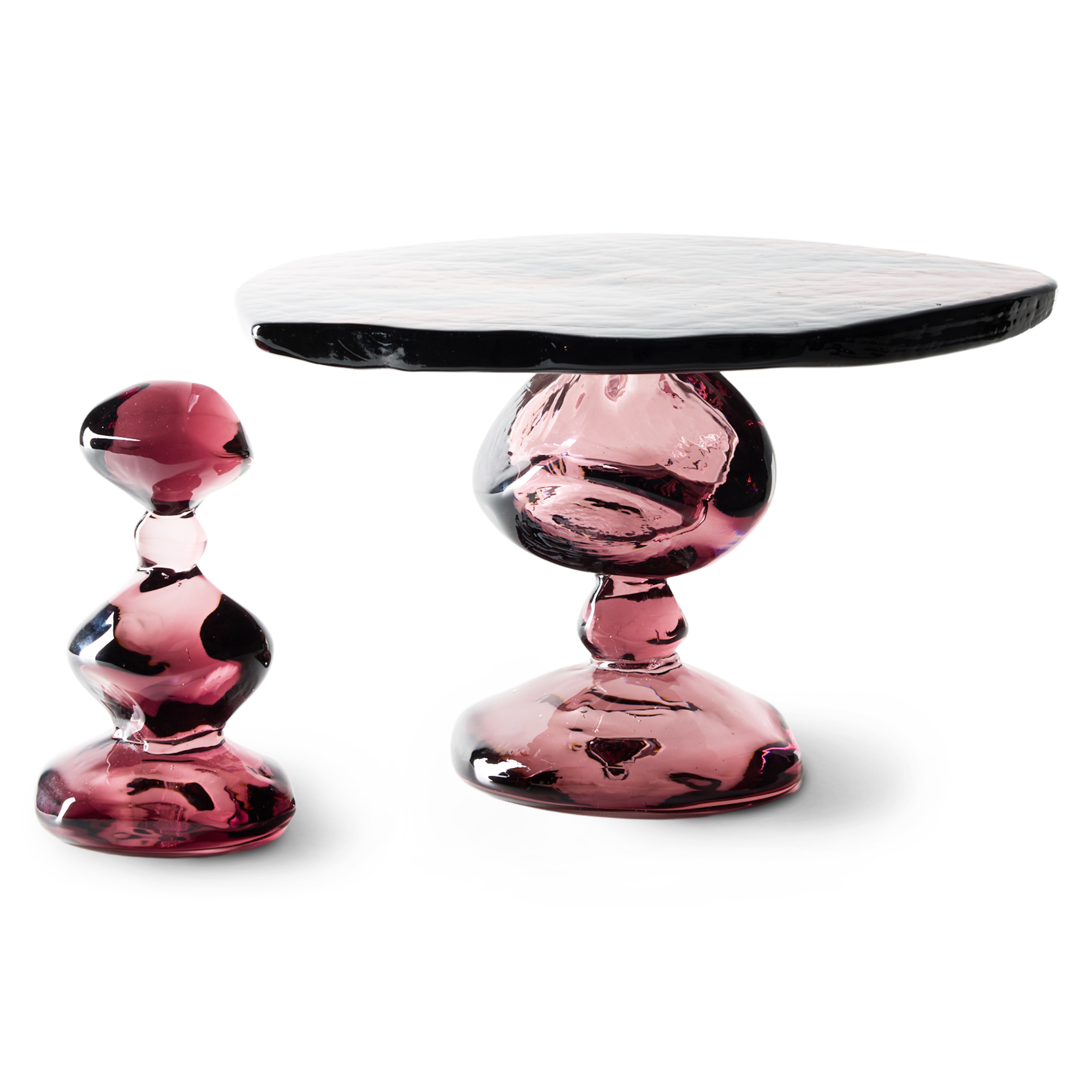 HKliving Taartplateau Nienke Sikkema Jewel amethyst