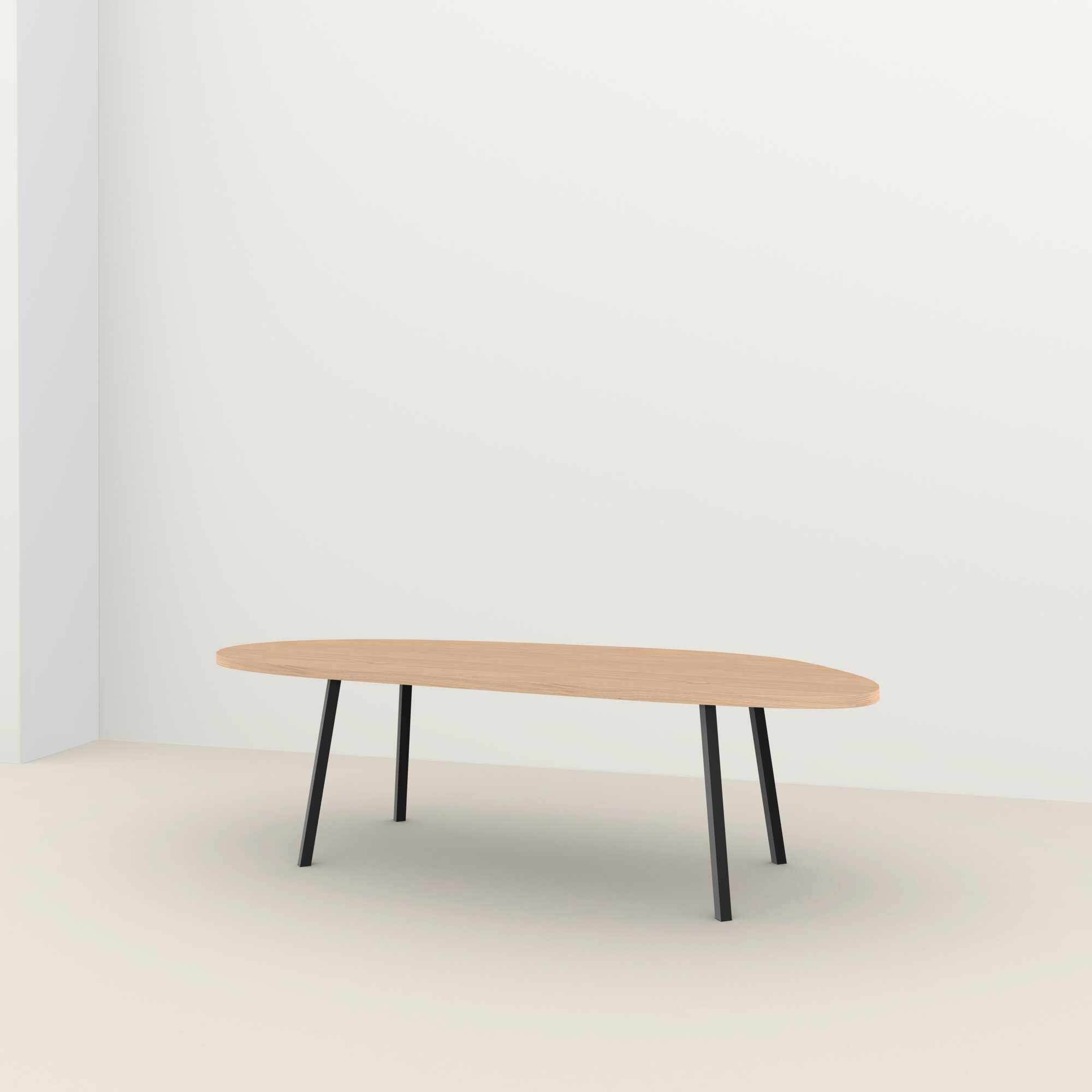 Studio HENK tafel New Classic Blob, zwart frame - Smart Collectie