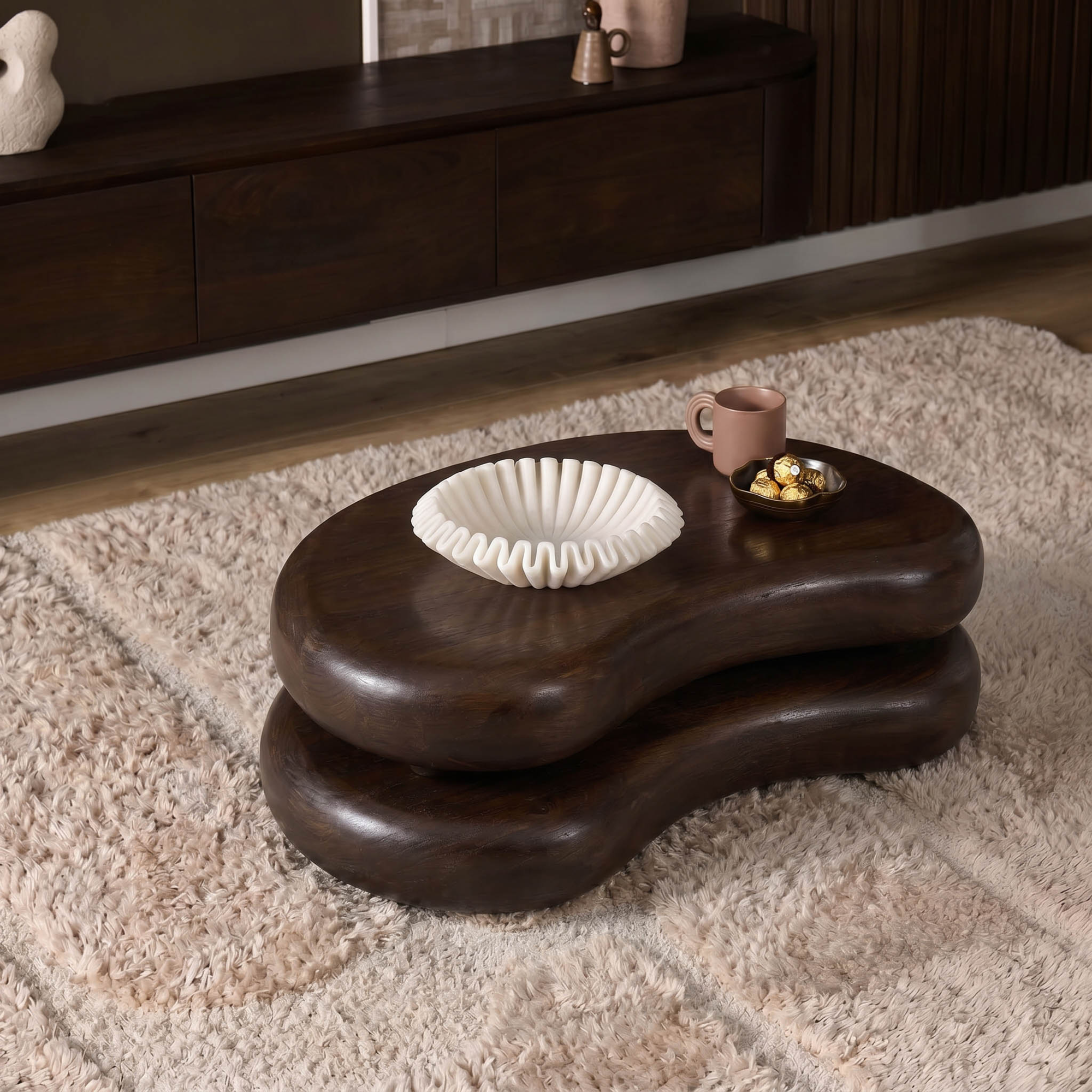 Salontafel Vico Bruin