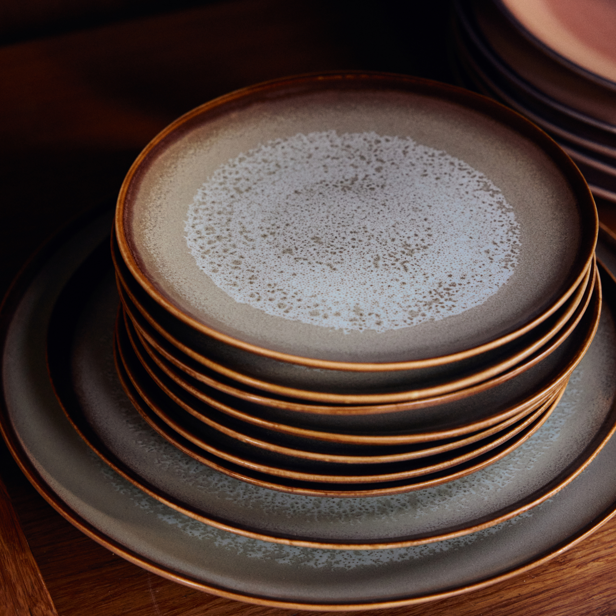 HKliving Servies 70's ceramics dinerbord