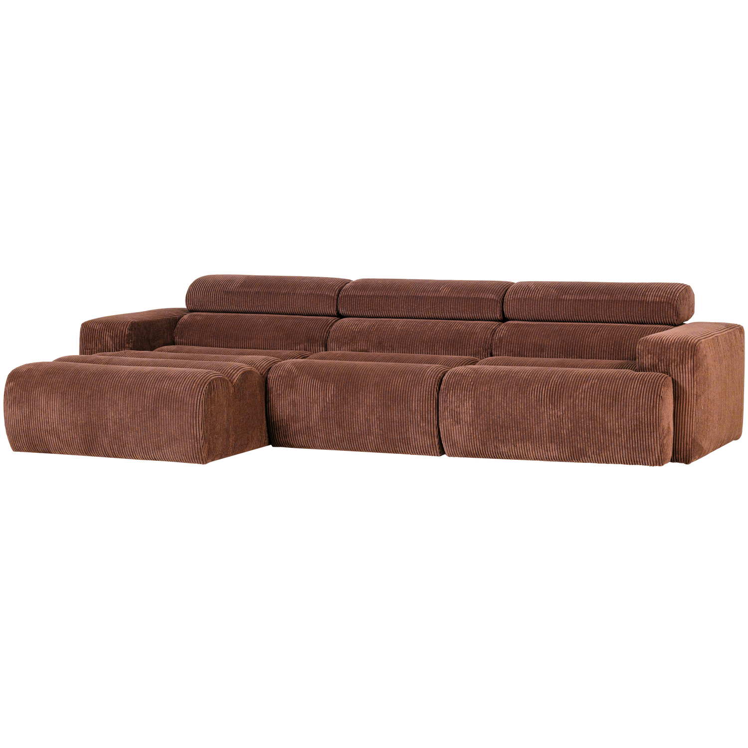 Novi chaise longue bank links oranje melange