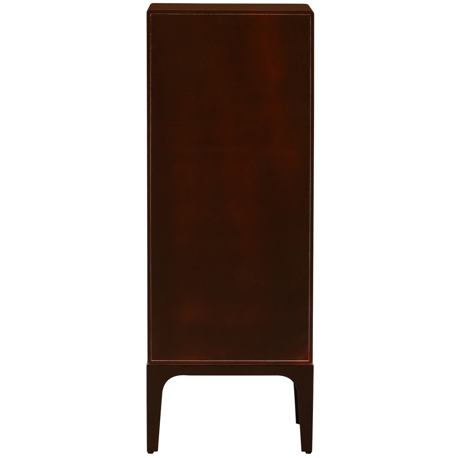 Merge ladekast 6 lades eucalyptushout bruin/rood