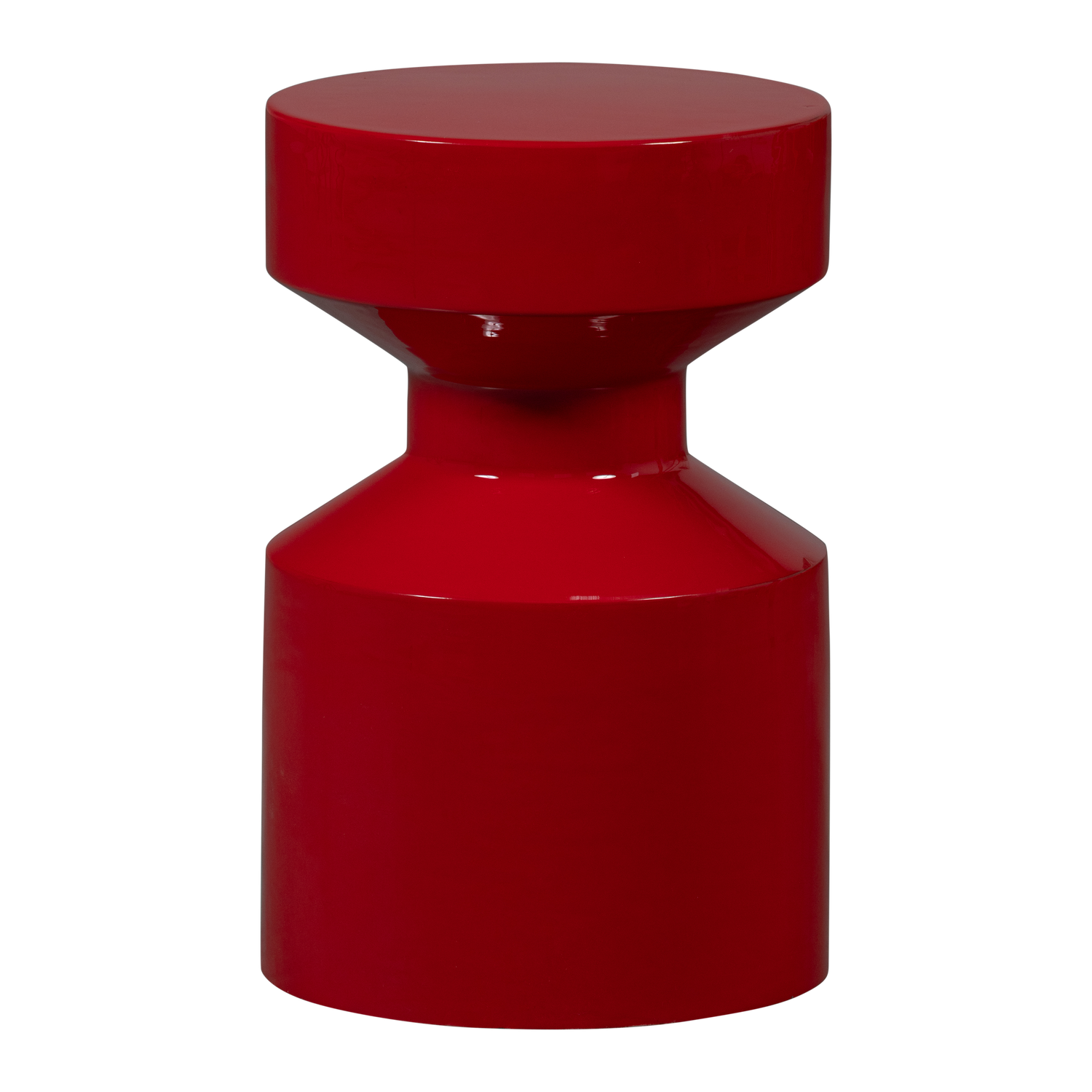 Ferry bijzettafel metaal rood