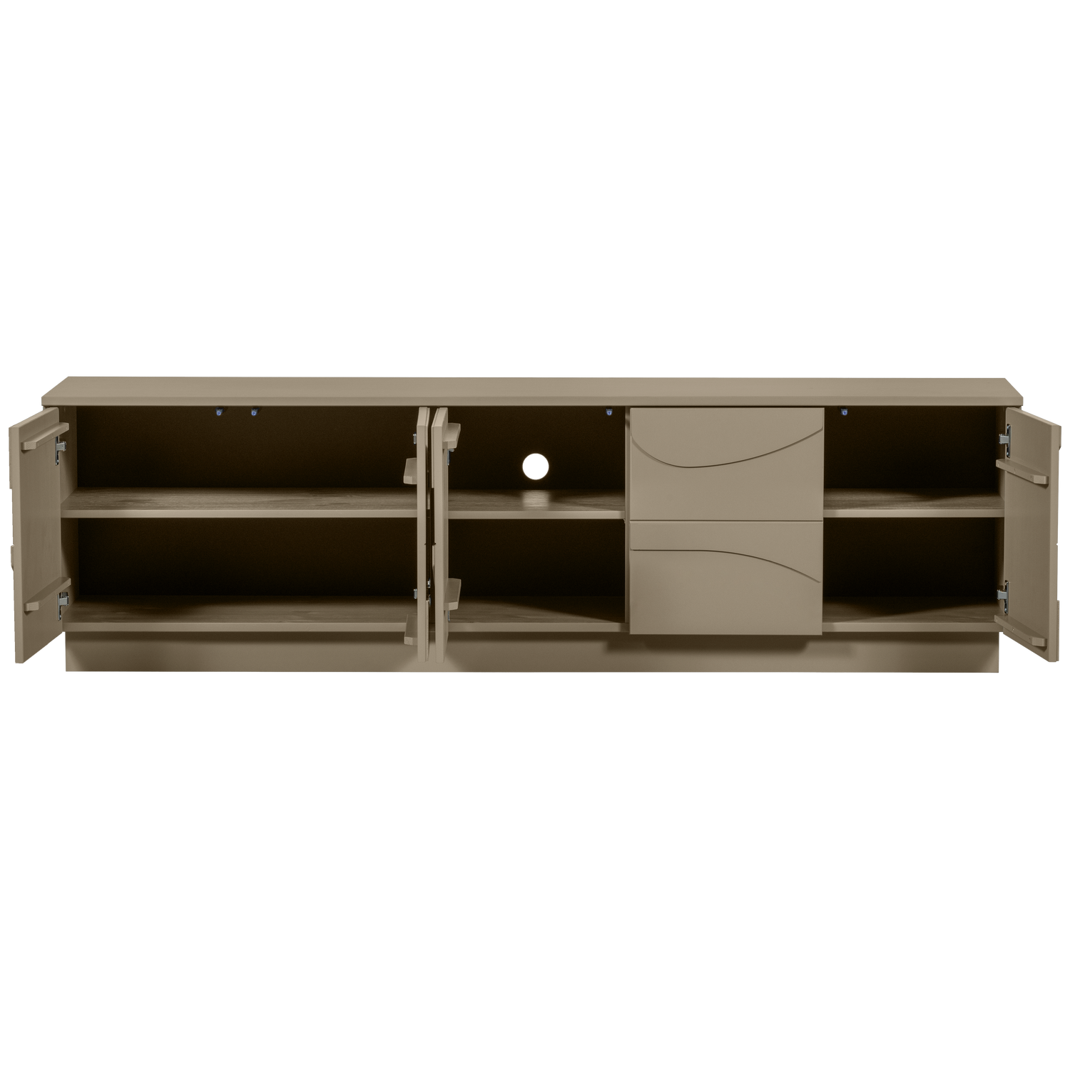 Teo tv meubel grenen mud [fsc]