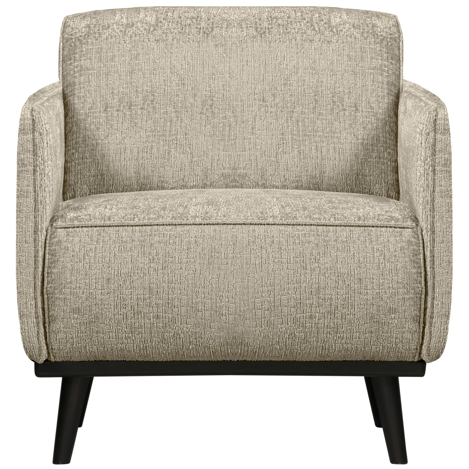Statement fauteuil met arm chenille velvet perzikroze