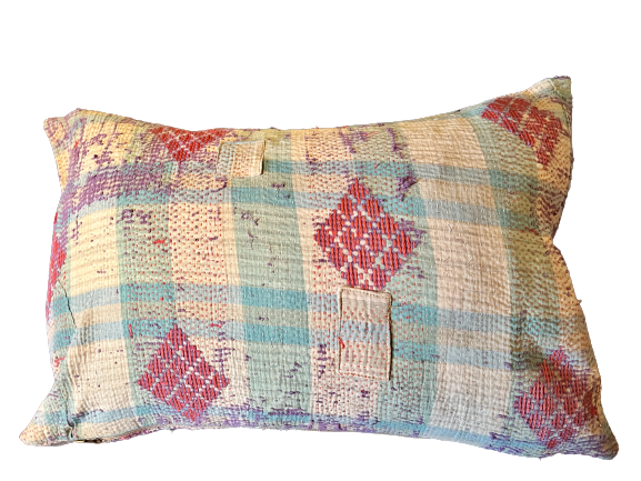 Kussen Kantha vintage 40x60 cm