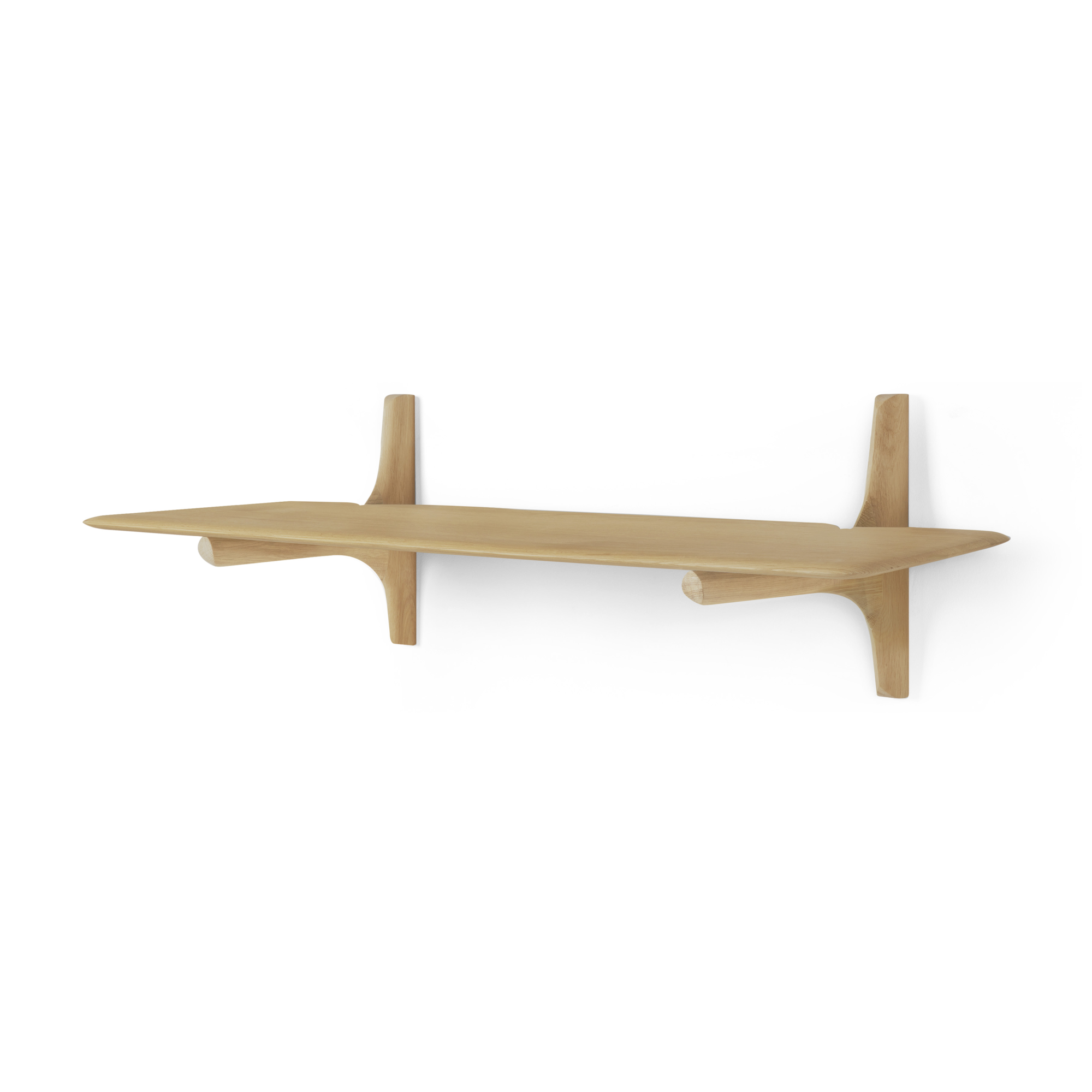 PI wandplank - eiken geolied