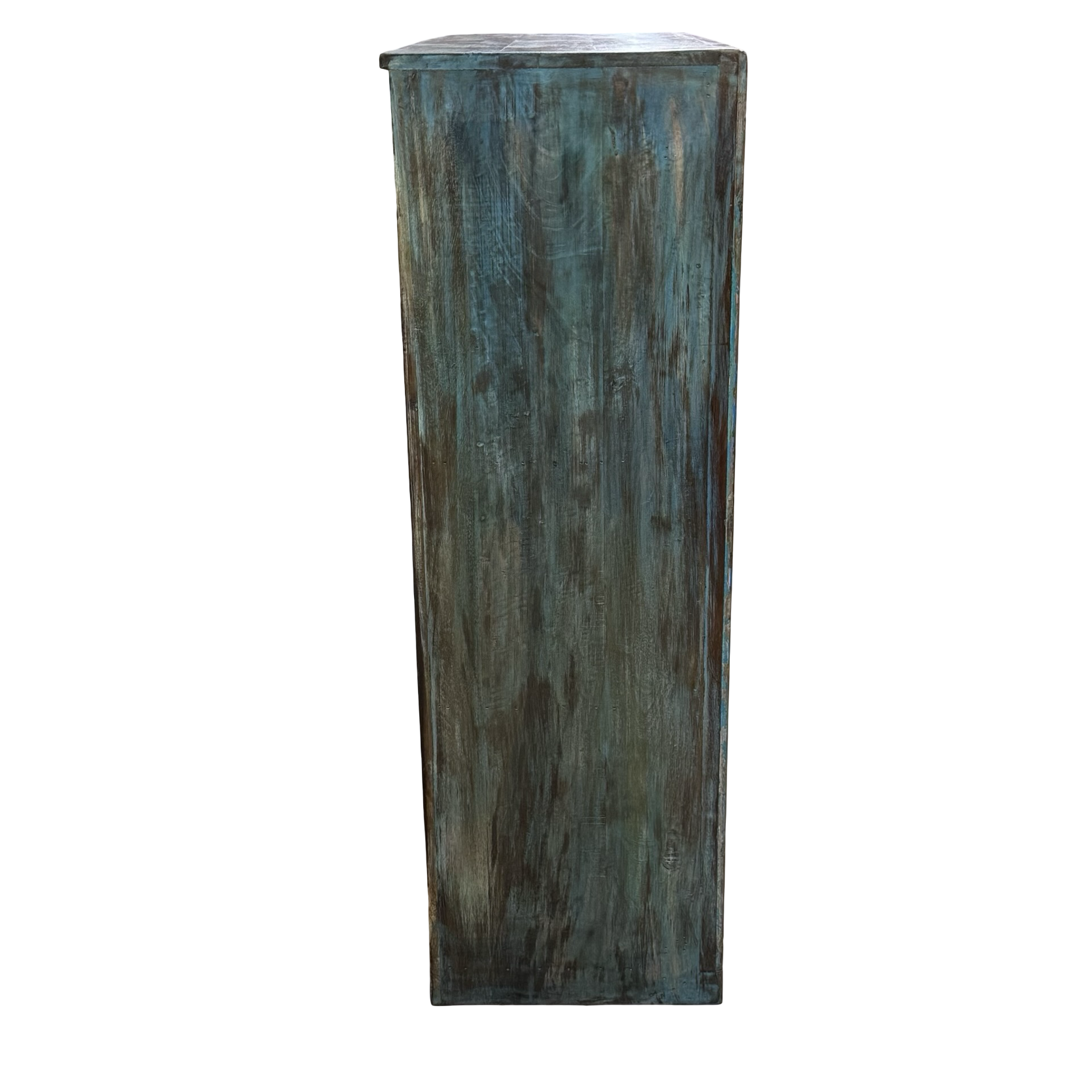 Kast 2 deur uniek blauw