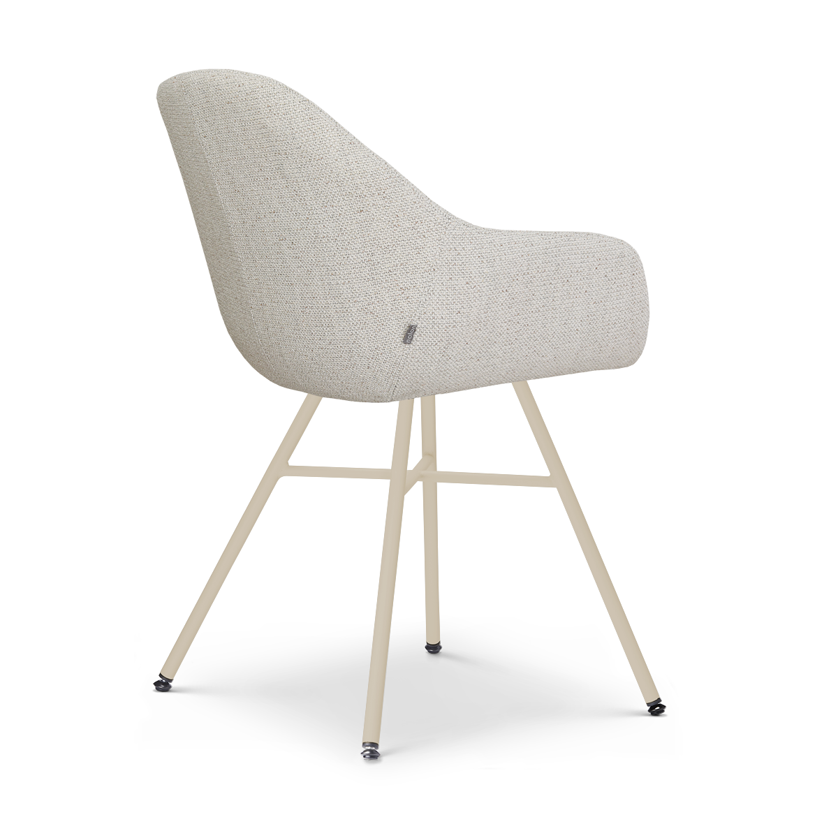 Eetkamerstoel Noa-Mae beige onderstel