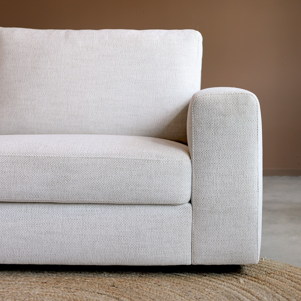 Hoekbank Avero Beige Chaise Longue