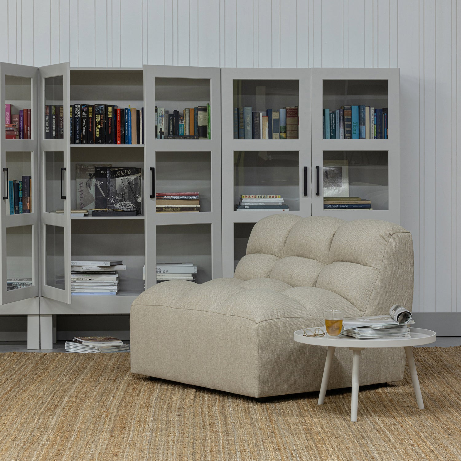 Pepper fauteuil zand