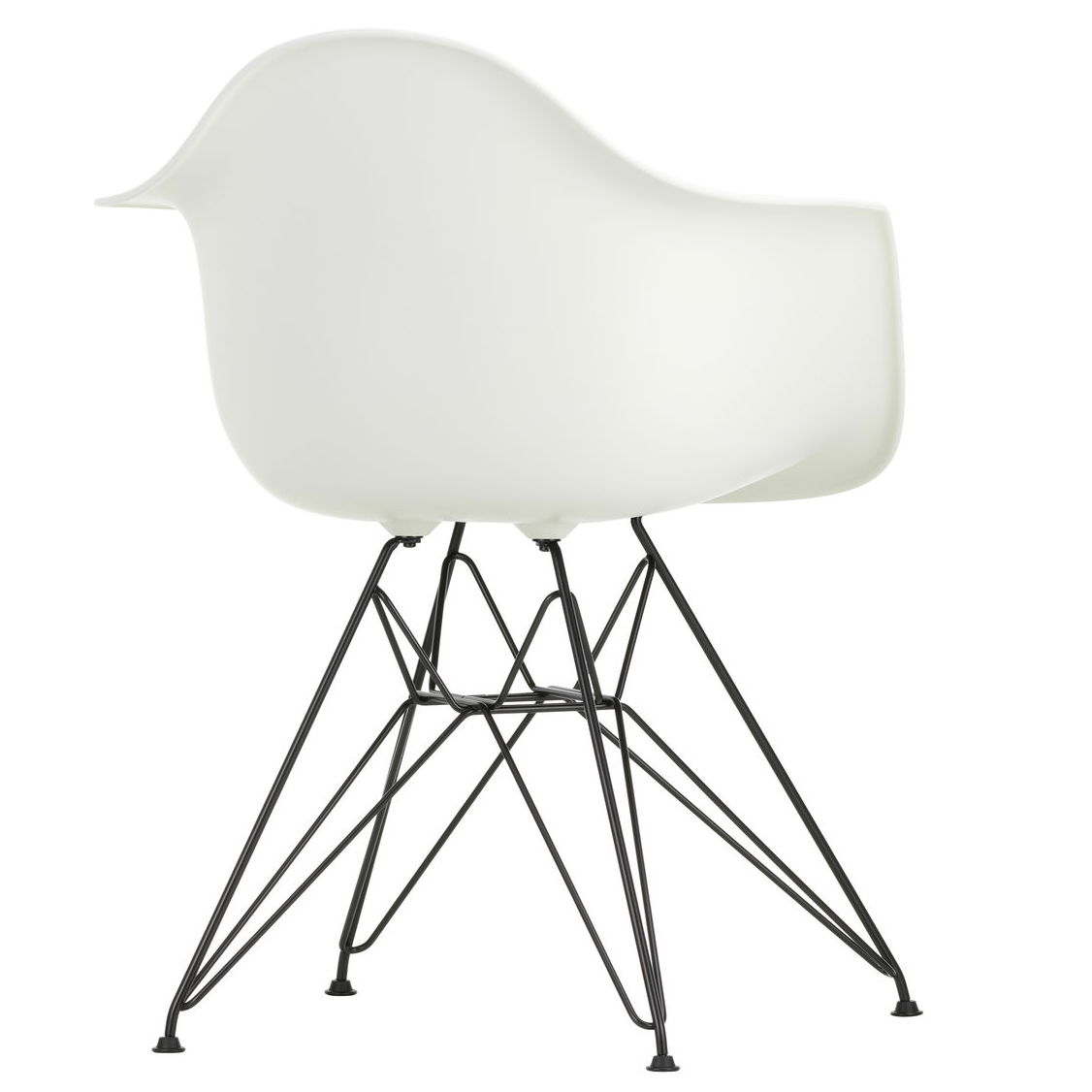 Vitra Eetkamerstoel DAR RE zwart