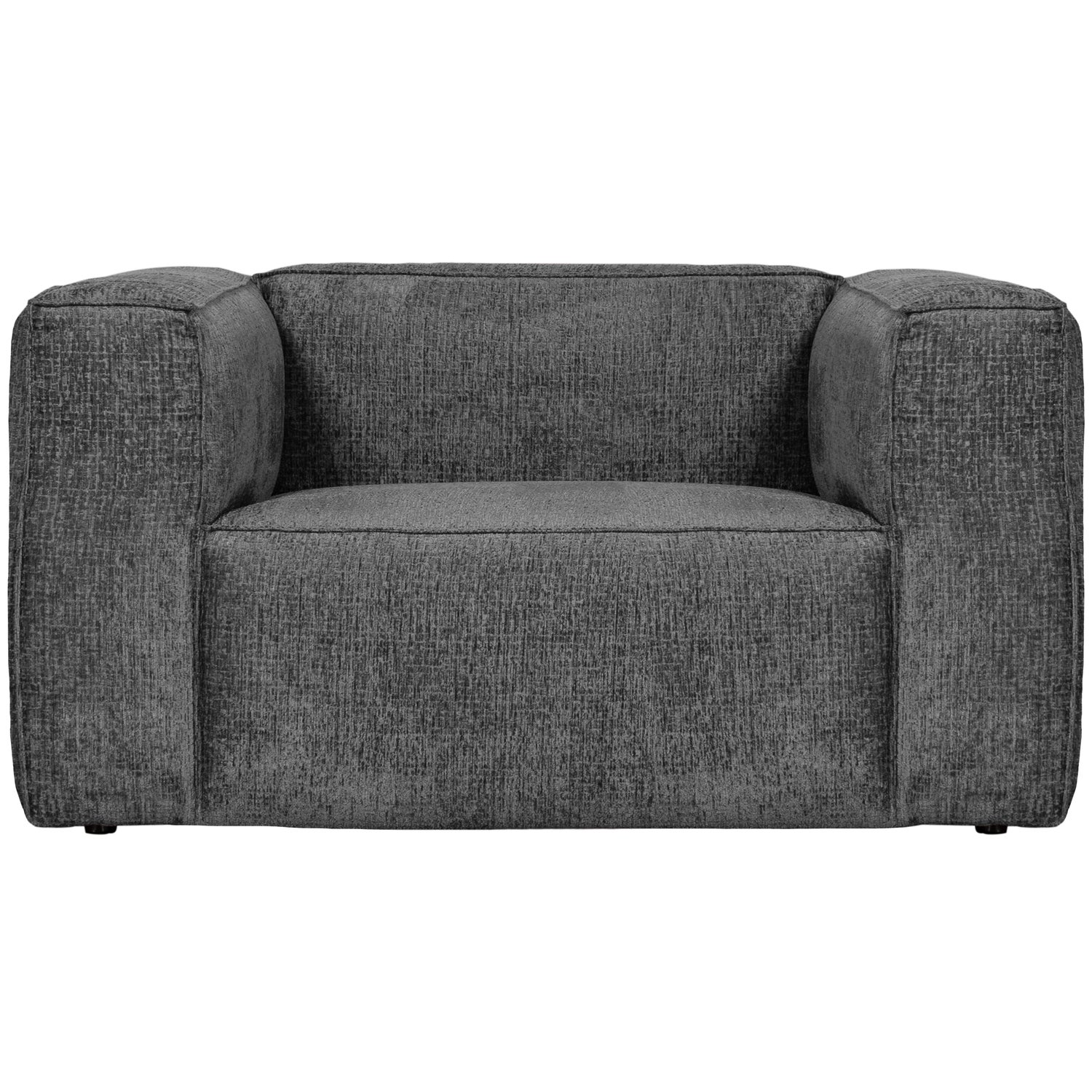 Bean fauteuil chenille velvet naturel