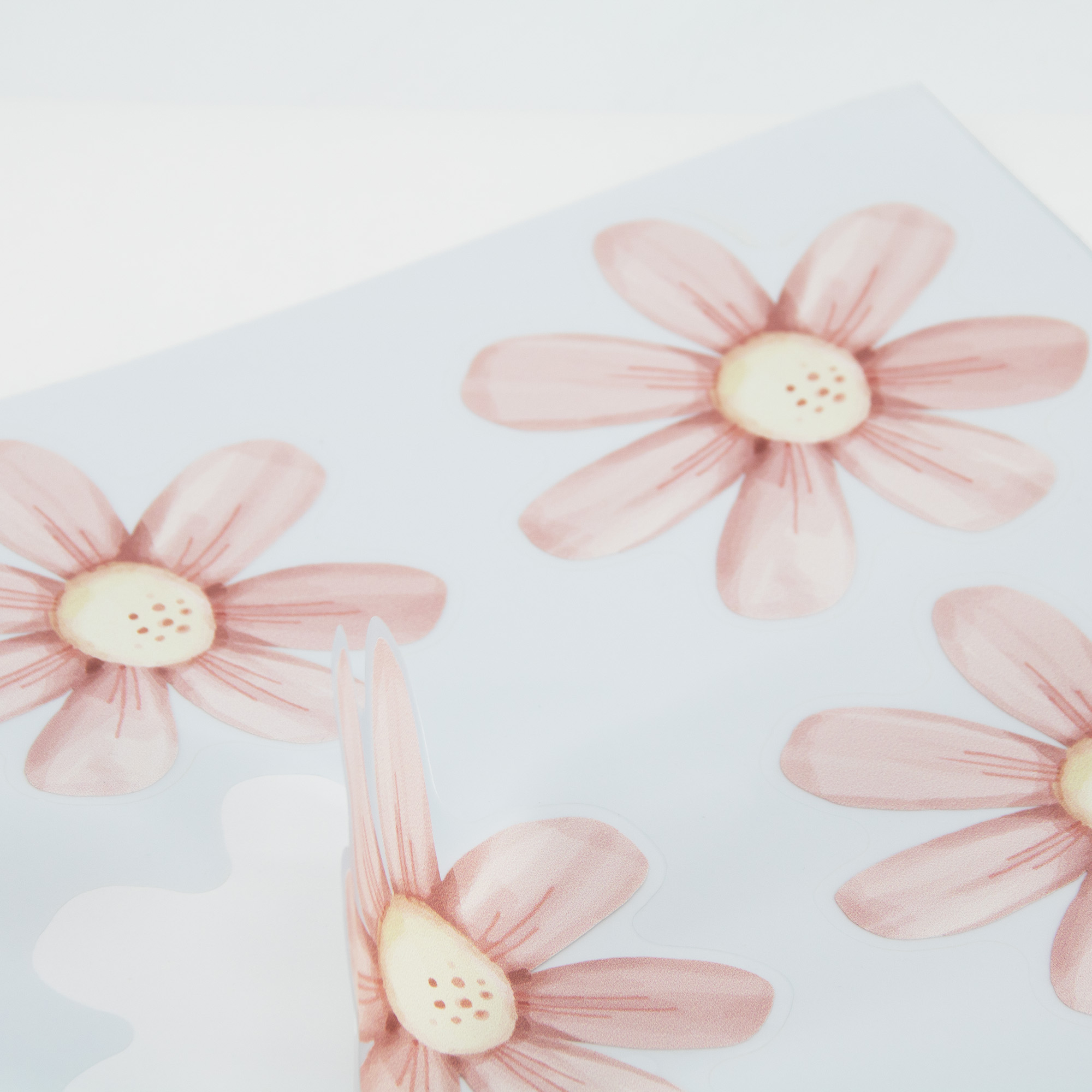 Muurstickers Fairy Garden Flowers (A4)