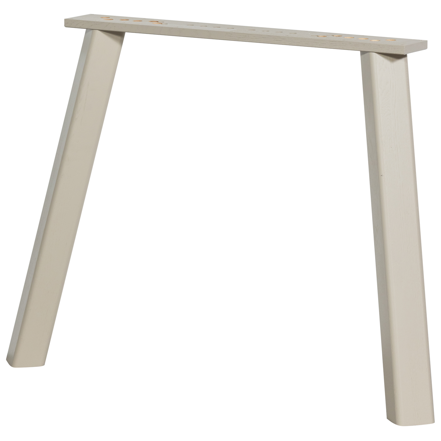 Haarlem 4-standen poot eiken pebble grey set van 2 [fsc]