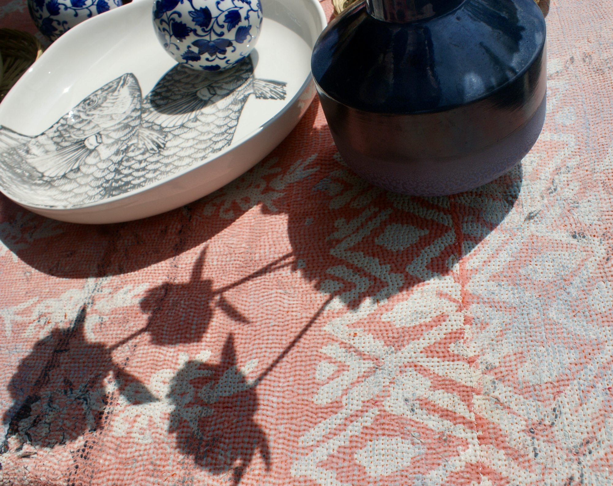 Kussen Kantha vintage 50x70 cm