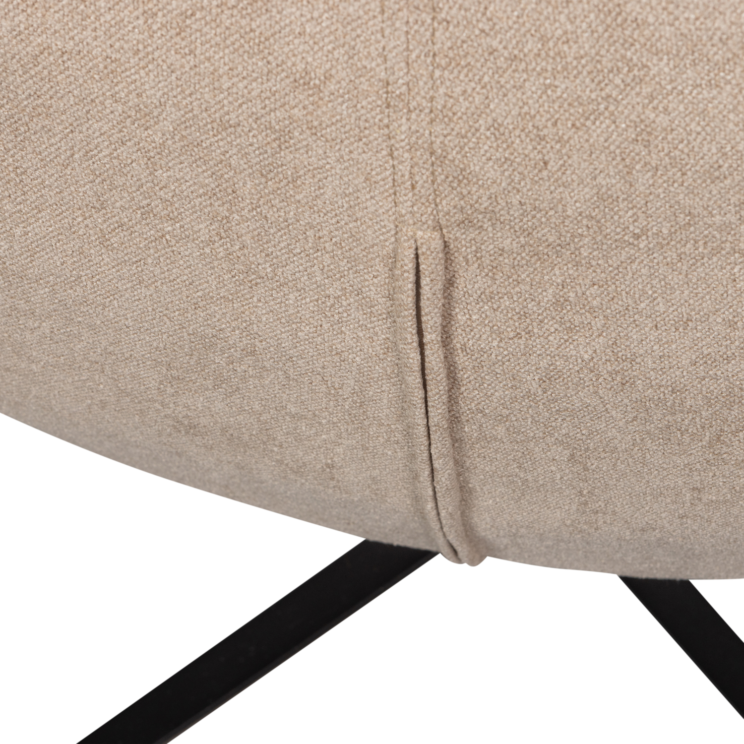 Maudi draaifauteuil chenille structuur groen