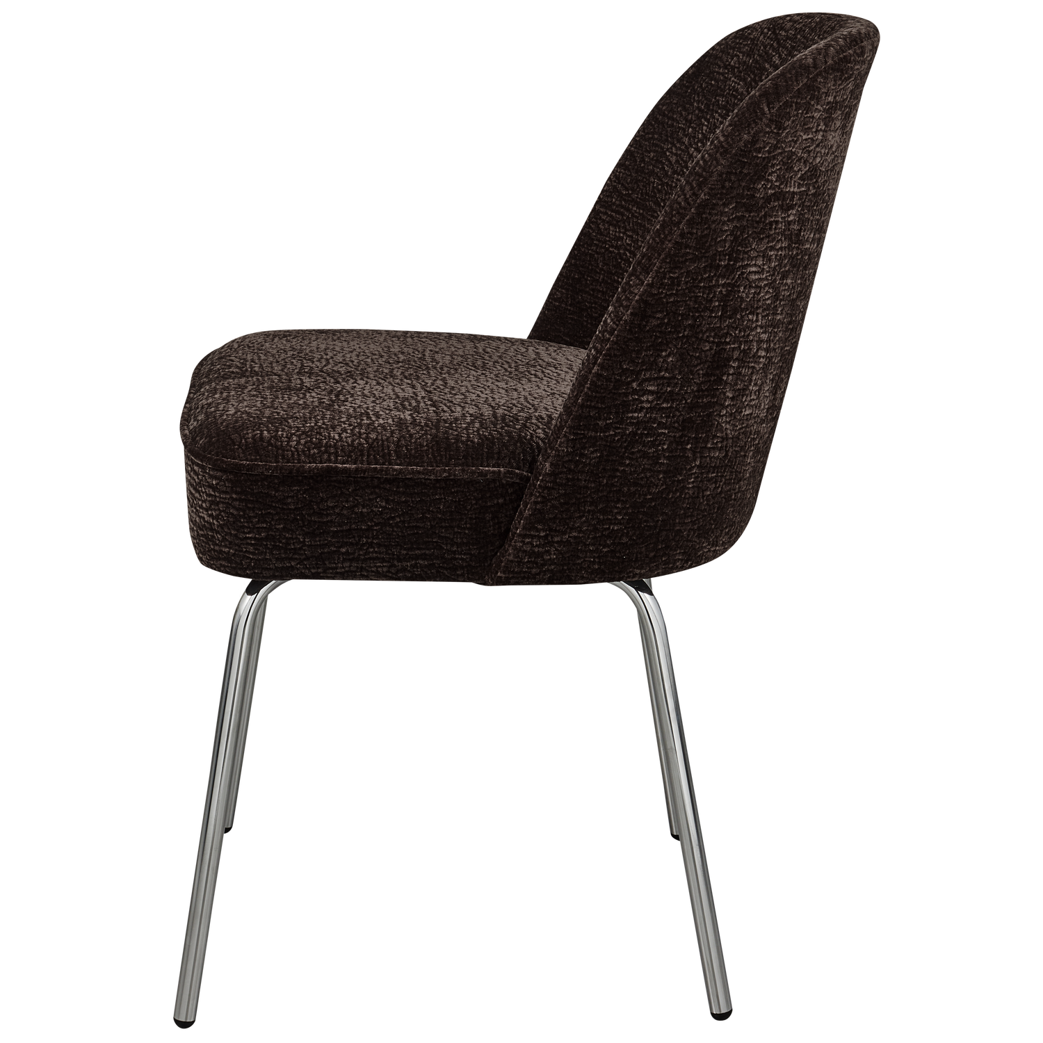 Vogue eetkamerstoel structure velvet brass